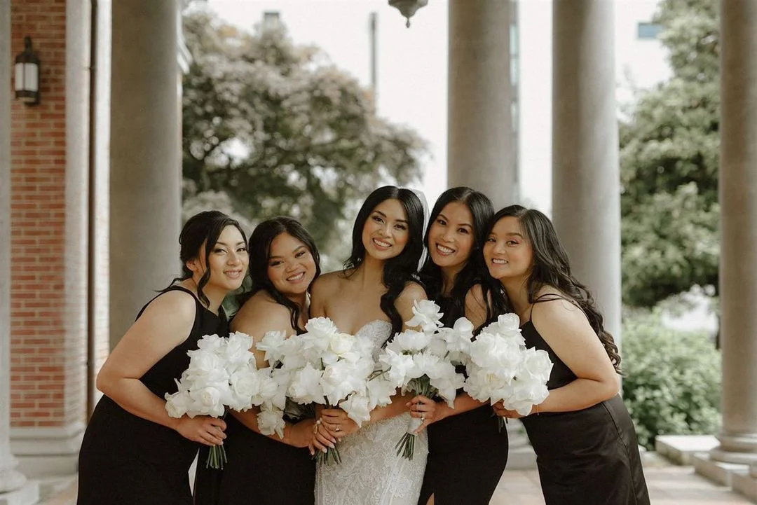 Wedding party hair and makeup 