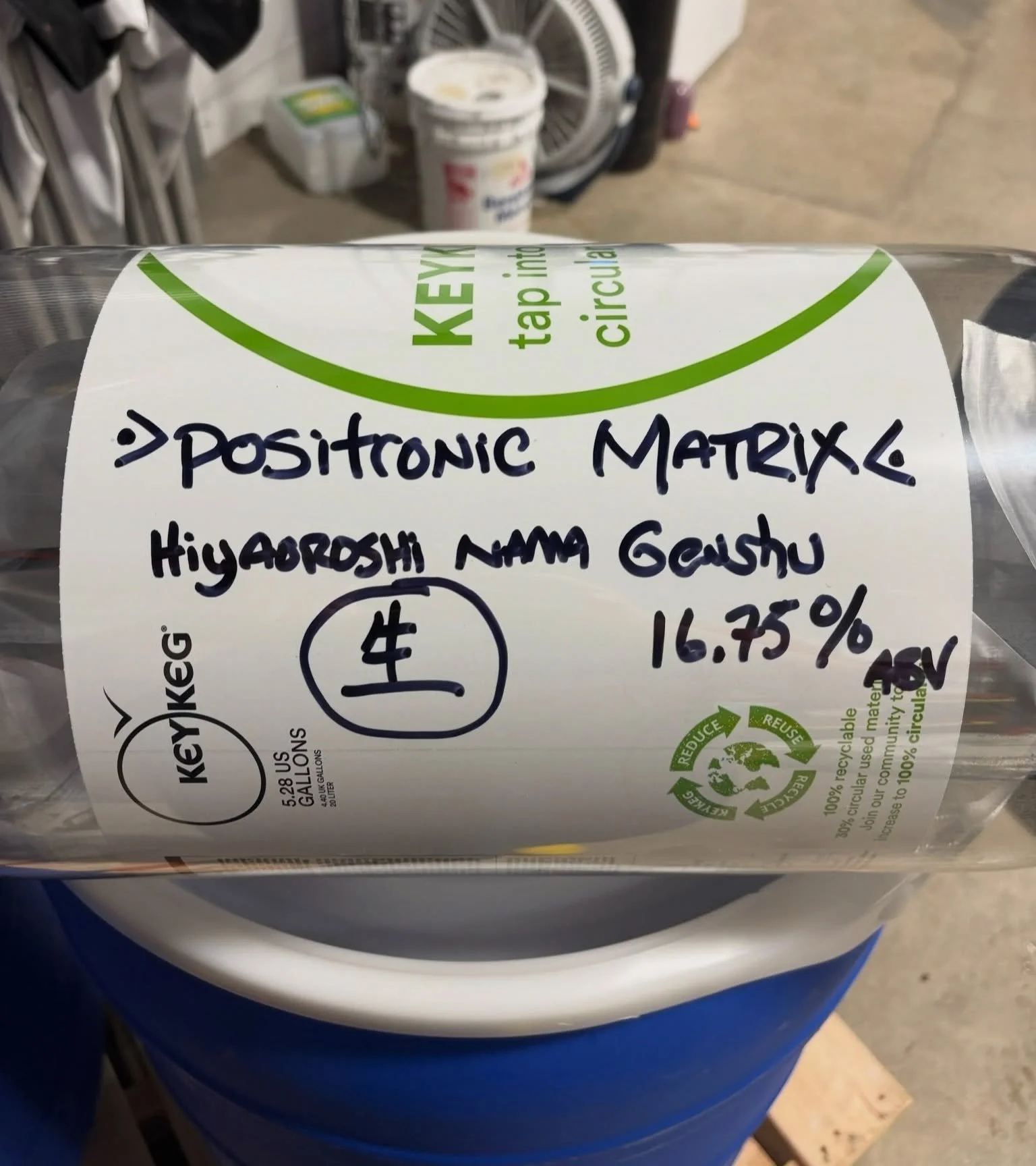 News! New! Positronic Matrix is our newest traditional sake on tap in the @fartheststarsake taproom and @cafesushicambridge 

This unpasteurized (nama) Hiyaoroshi sake rested all summer for release now that the days are cooler. Rich sake with notes o