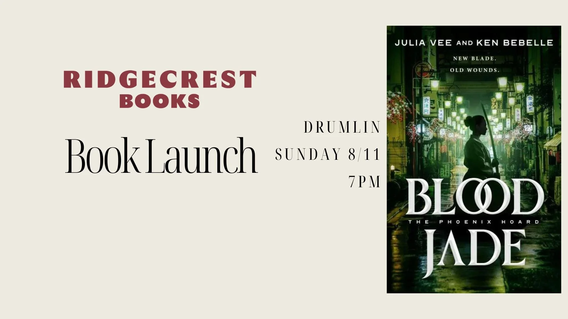 Author Event w/ Ridgecrest Books