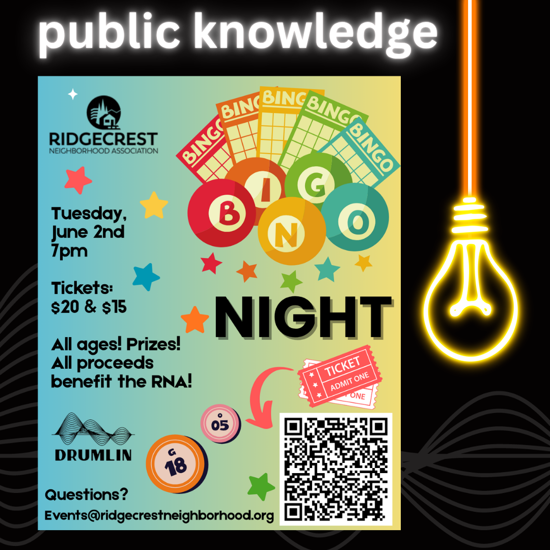 Public Knowledge: RNA Bingo Night