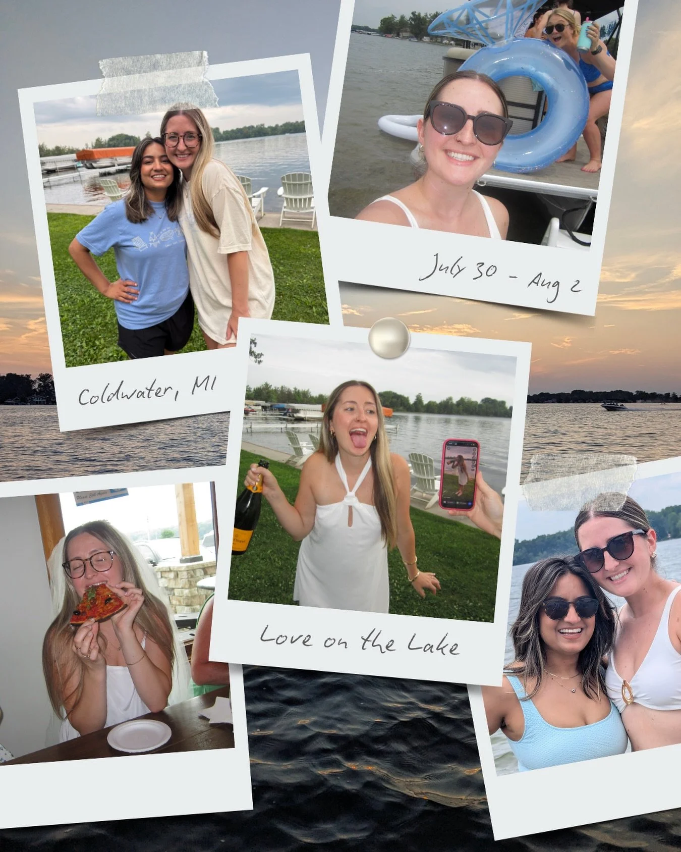 What a weekend celebrating Sydney, future Mrs. Keller! 🤍 

3 days of love on the lake, out on the water, delicious meals, laughing until it hurt, and all things girlhood 😘

I knew Sydney was the ying to my yang as a business partner from the get go