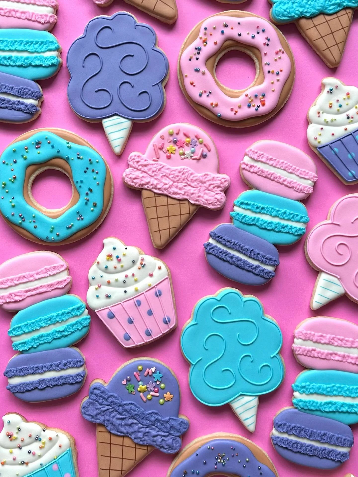 🧁💕🍩💕🍦