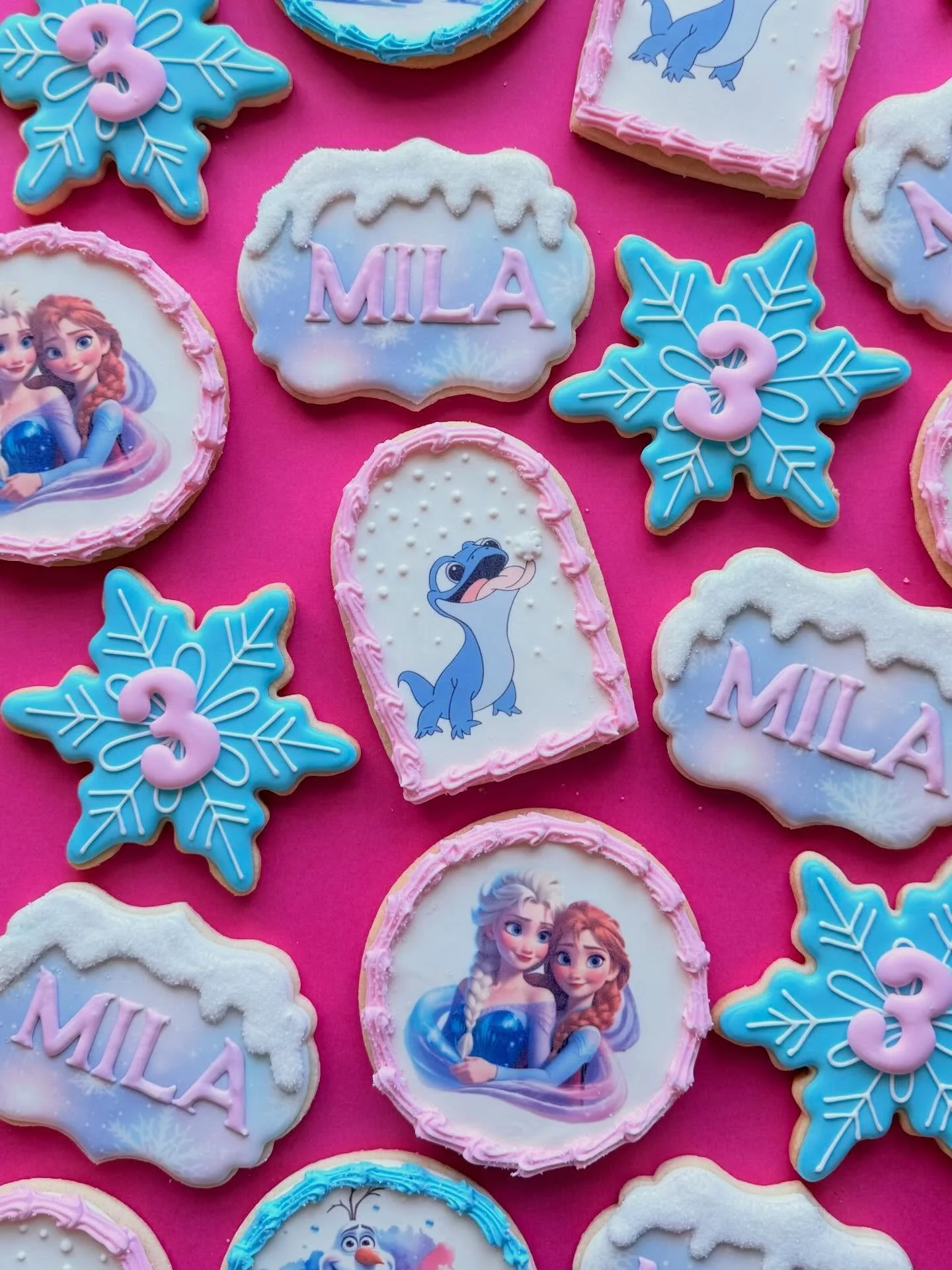 Mila is 3! ❄️☃️❄️