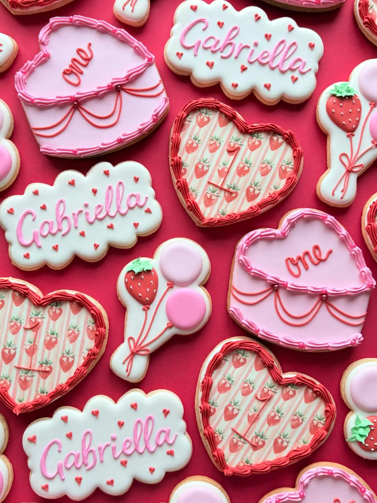 Happy birthday to this little love! 🍓💗🍓