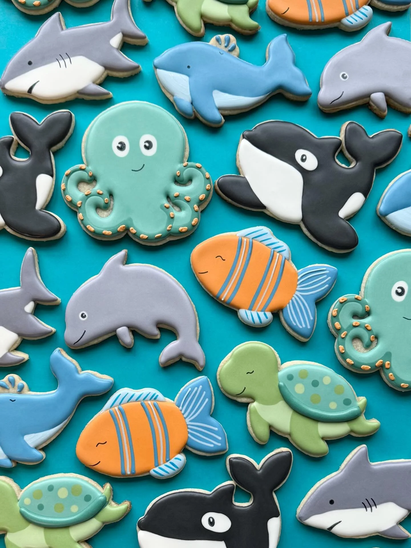 🐠🐙🐬🐳🦈