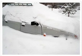 Winter vehicle emergency training for survival and preparedness.