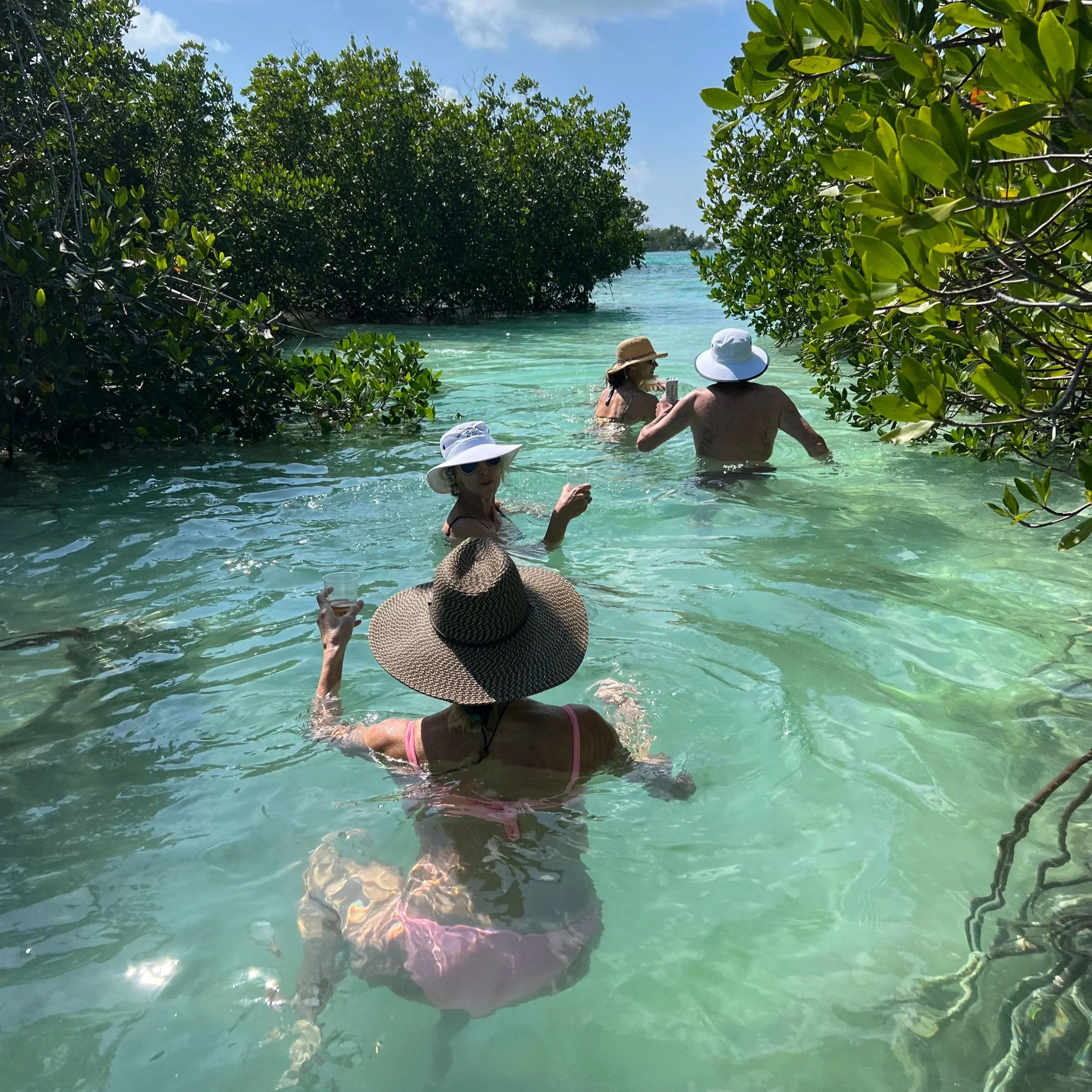 Shallow Hidden Sandbar Path