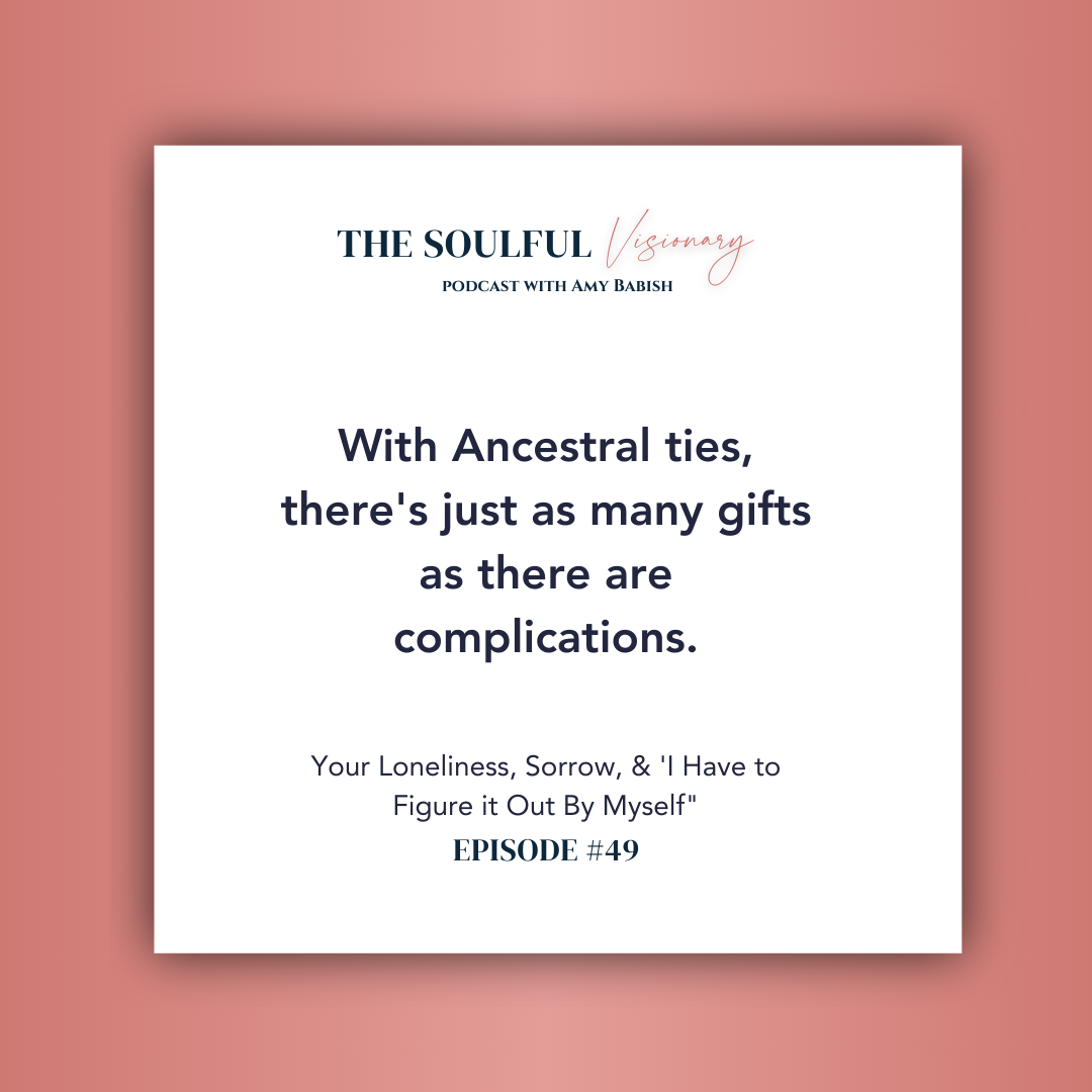 Your Loneliness, Sorrow, &amp; 'I Have to Figure it Out By Myself"