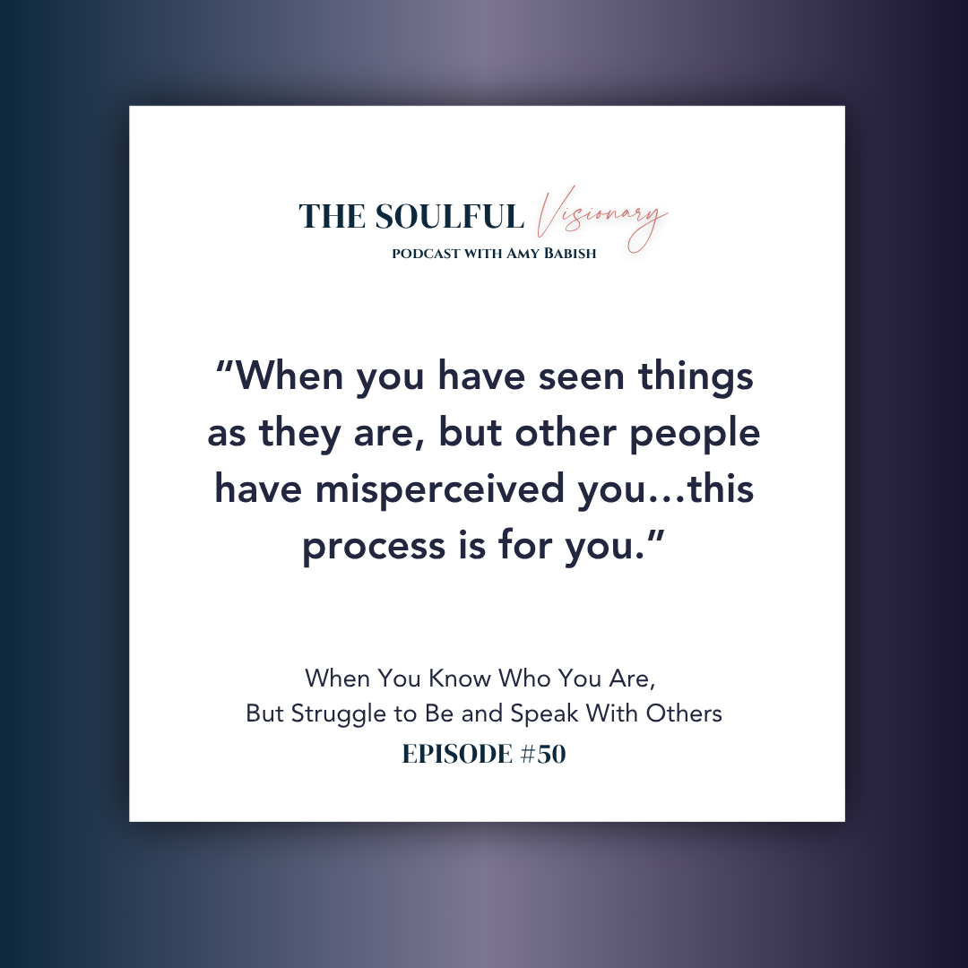 You Know Who You Are, But Struggle to Be &amp; Speak With Others
