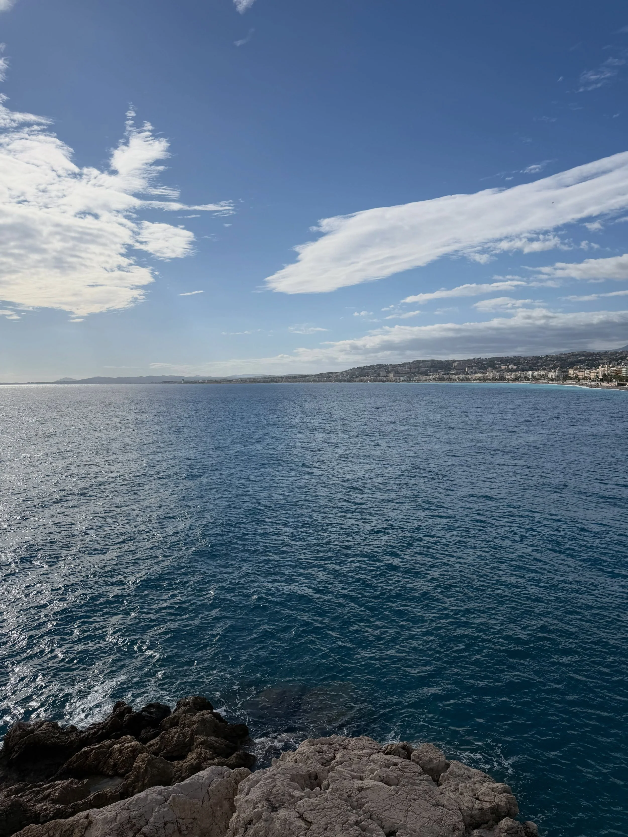 Mediterranean blue in every direction, long lunches that turned into dinners, and nights that ran later than planned. The Riviera knows exactly what it&rsquo;s doing.

#nicefrance #cotedazur #frenchriviera #mediterranean #travelfrance
