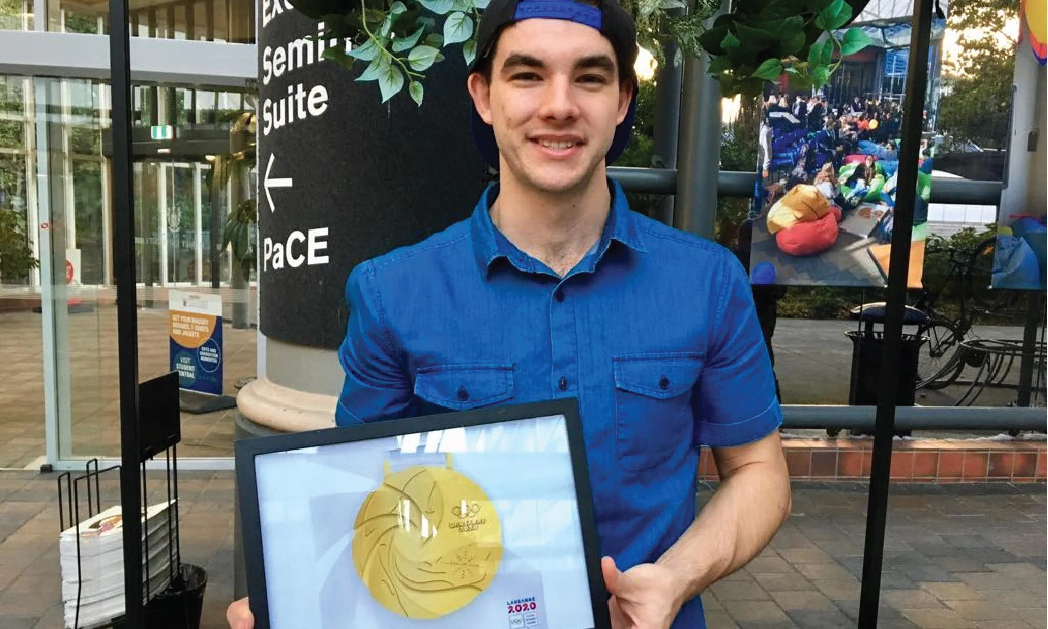 Massey design student heading for the Olympics