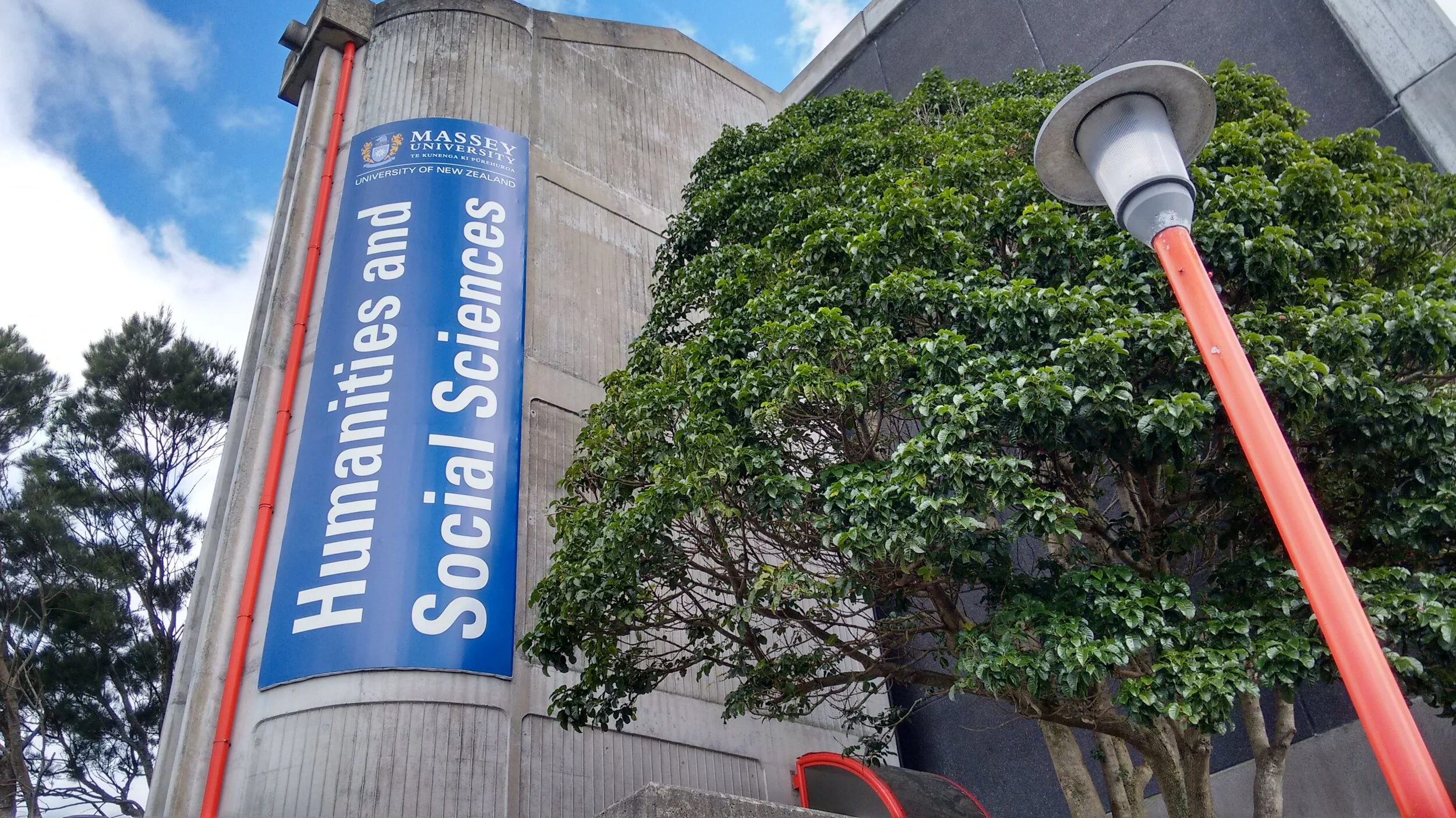 New signs on Wellington campus promotes humanities and social sciences
