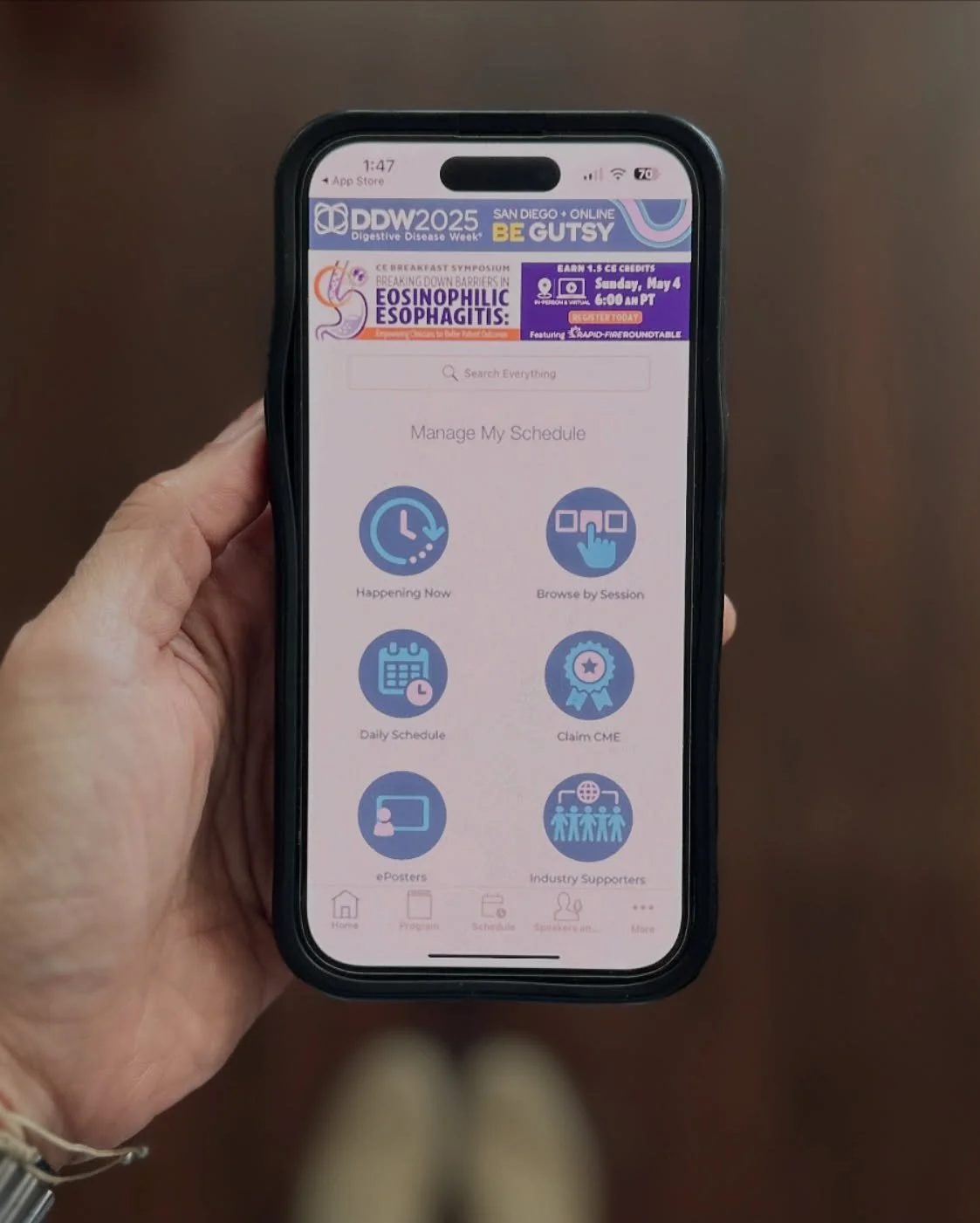 @ddwmeeting 2025 is just a week away! 

Have you downloaded the DDW app yet? Get it now and plan ahead to make the most out of your schedule!

I look forward to meeting Filipino doctors attending this year to gain insights into the current state of I