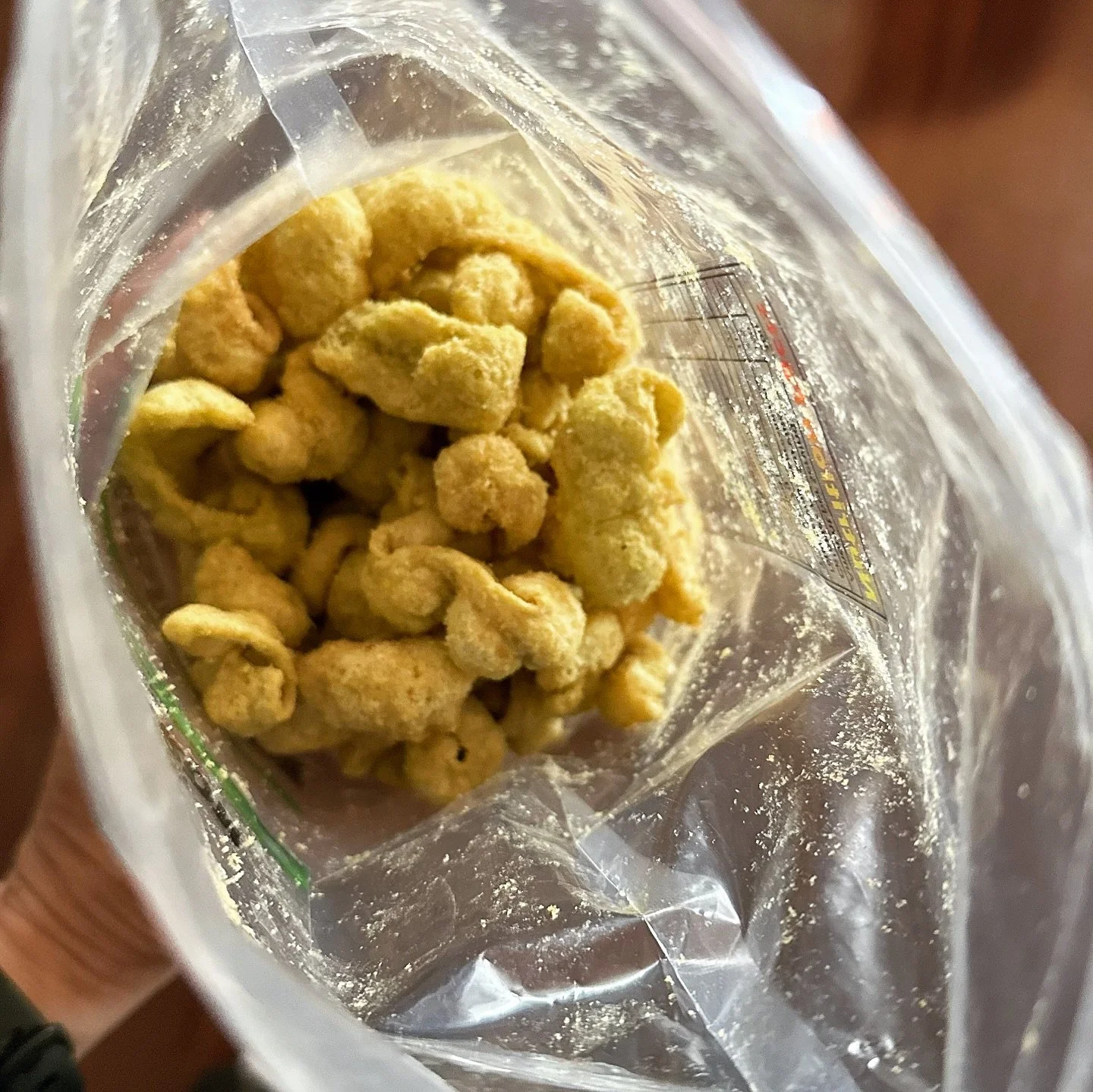 I should have packed more of these vegan chicharon from @healthybites_veganchicharon in Manila.

Made with green peas, cassava, potatoes, and coconut oil, they deliver that familiar crunch in a different way. Yes, they&rsquo;re carbs &mdash; but they