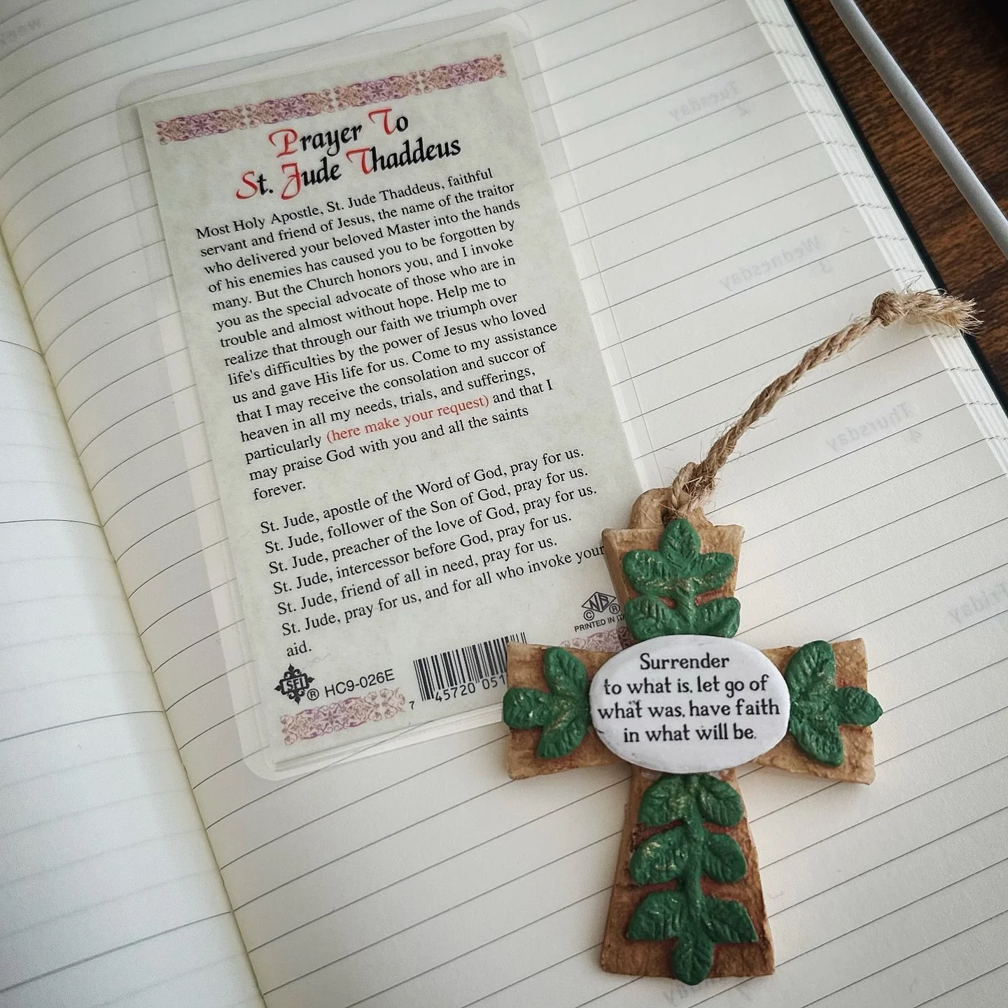 Coming from a Catholic family, my grandmother, Lola Emy, didn&rsquo;t hesitate when she heard I was flaring; her prescription wasn&rsquo;t in a bottle, it was a Novena to St. Jude.

Faith has always been part of how we cope, even alongside doctors, m