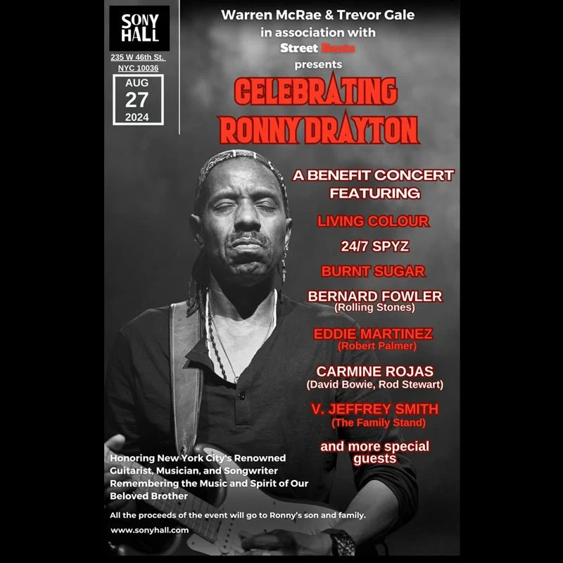 Living Colour - Celebrating Ronny Drayton - New York, NY