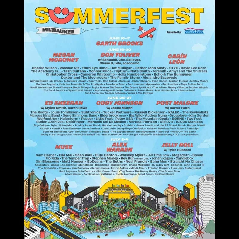 Living Colour - Summerfest - Milwaukee, WI