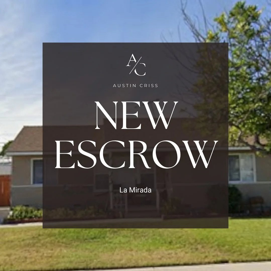 ⁣New Escrow in La Mirada ⚡⠀
⠀
I&rsquo;ll tell you this... Open Houses have been much busier the last couple of weekends, and my clients are still getting offers accepted below asking price WITH great terms.⠀
⠀
I&rsquo;m not your traditional realtor ?