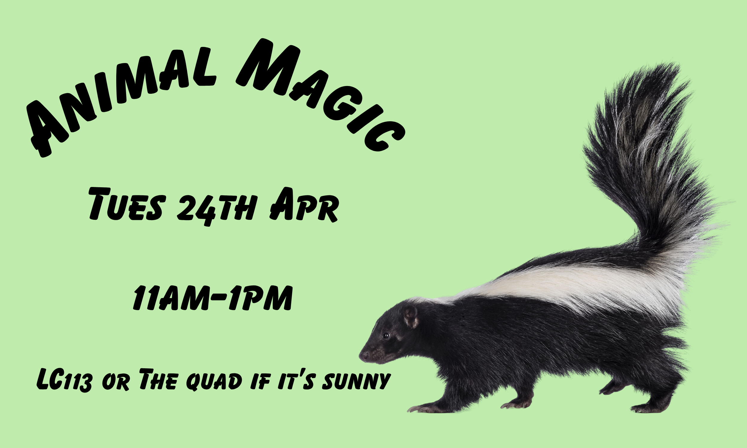 🐾 Animal Magic is Coming to Lewes Campus!