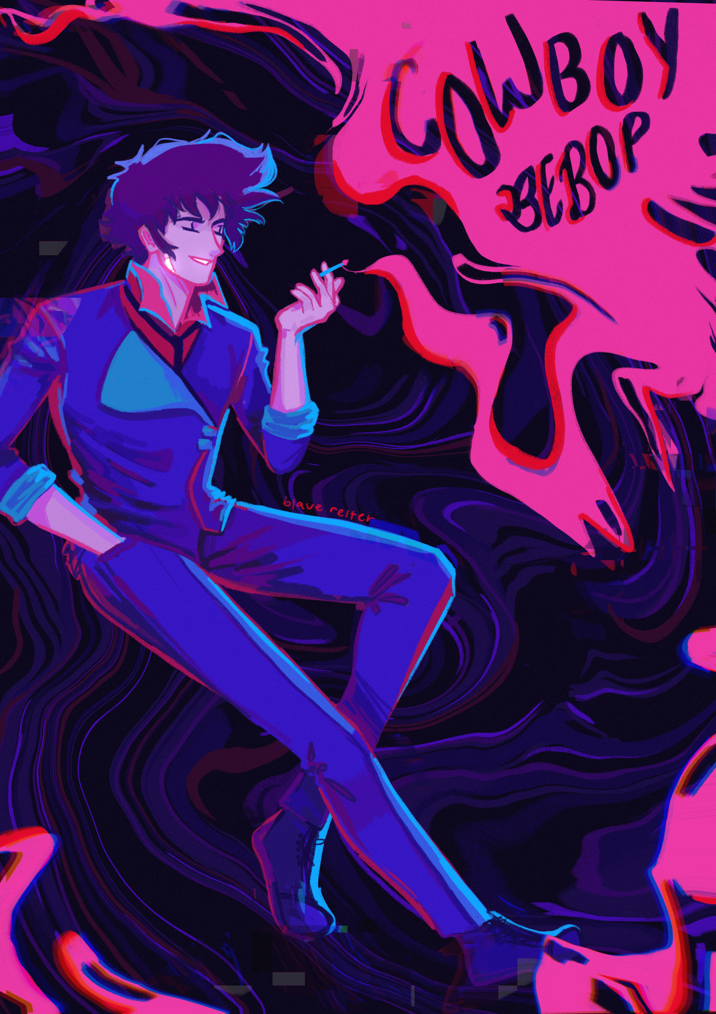 Spike Spiegel Poster (2021)