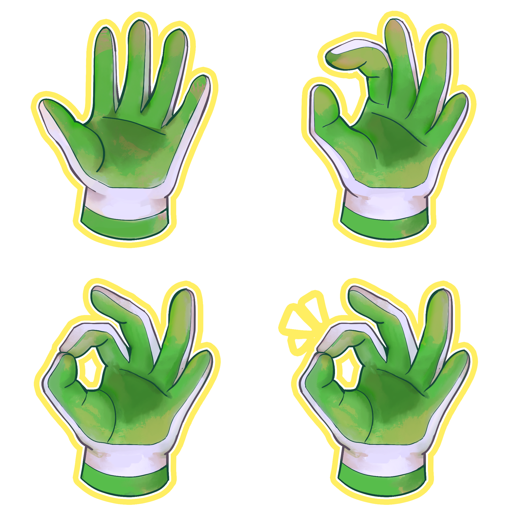 Pinch Gesture Sprite Sheet