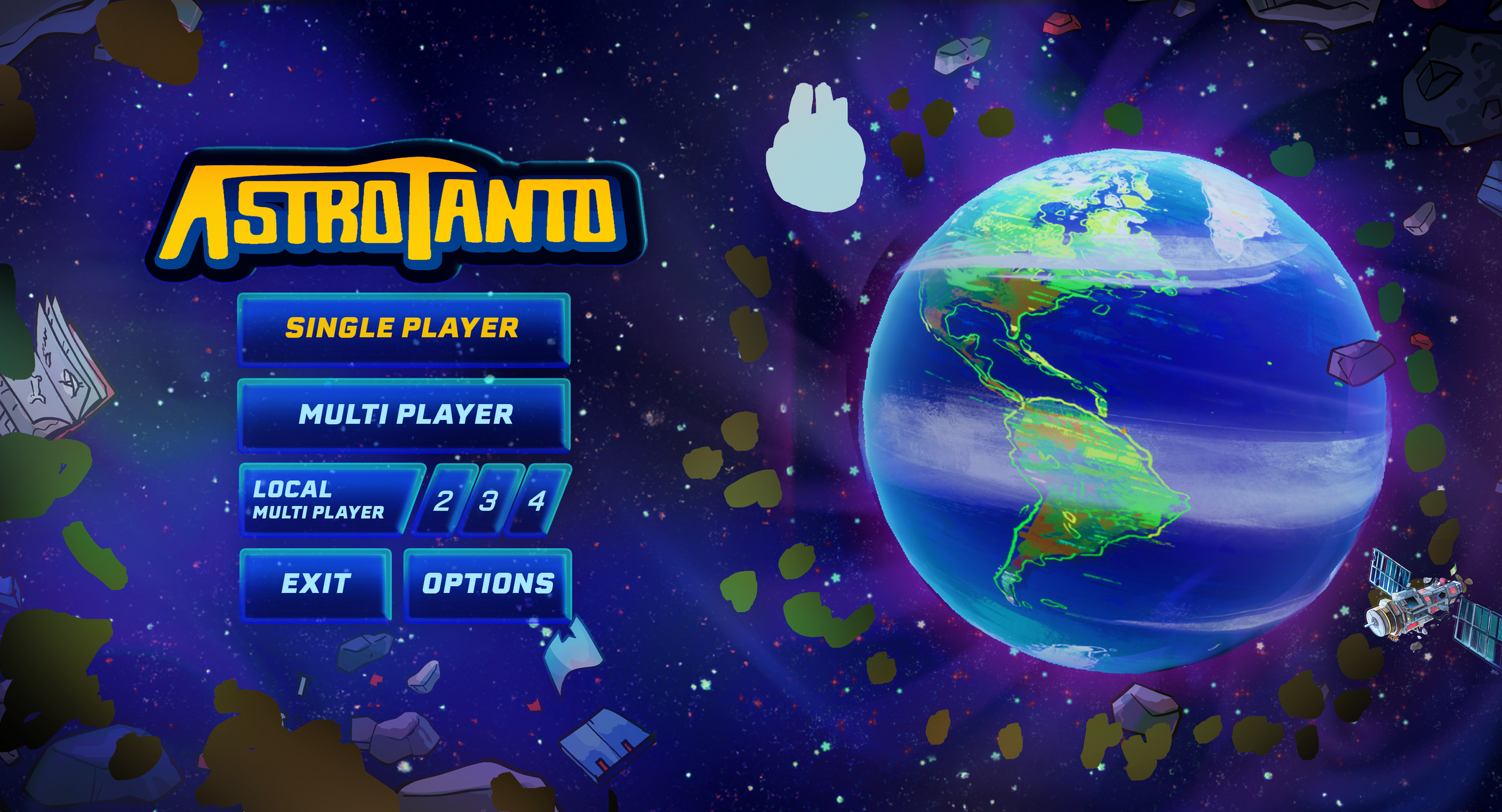 Start Screen Mockup