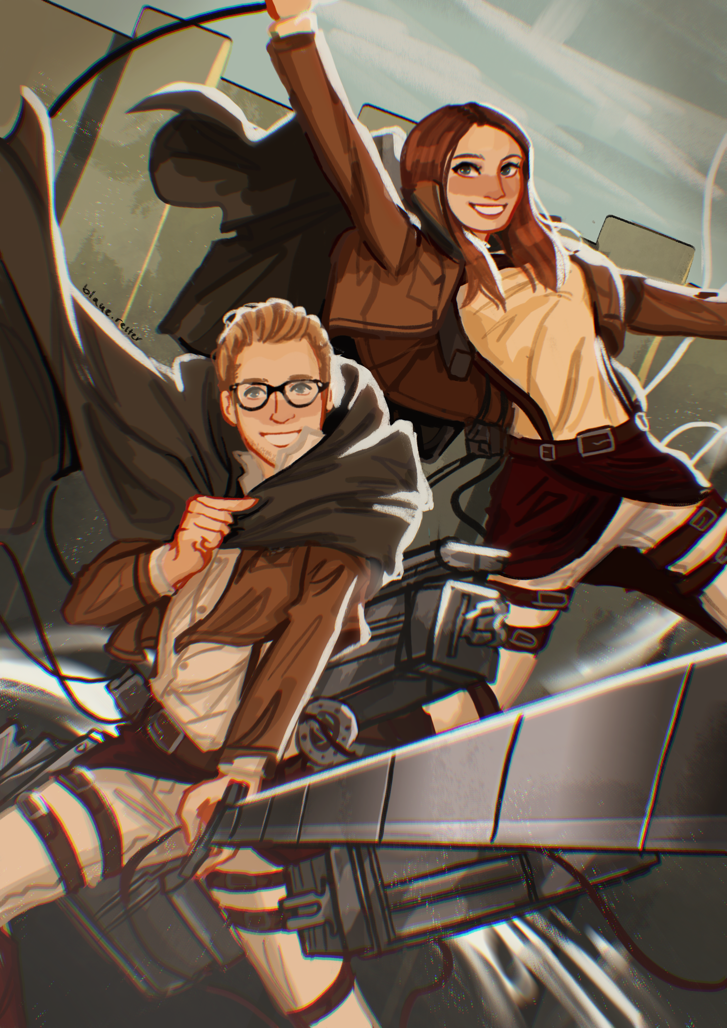 Custom Commission inspired by AoT (2021)