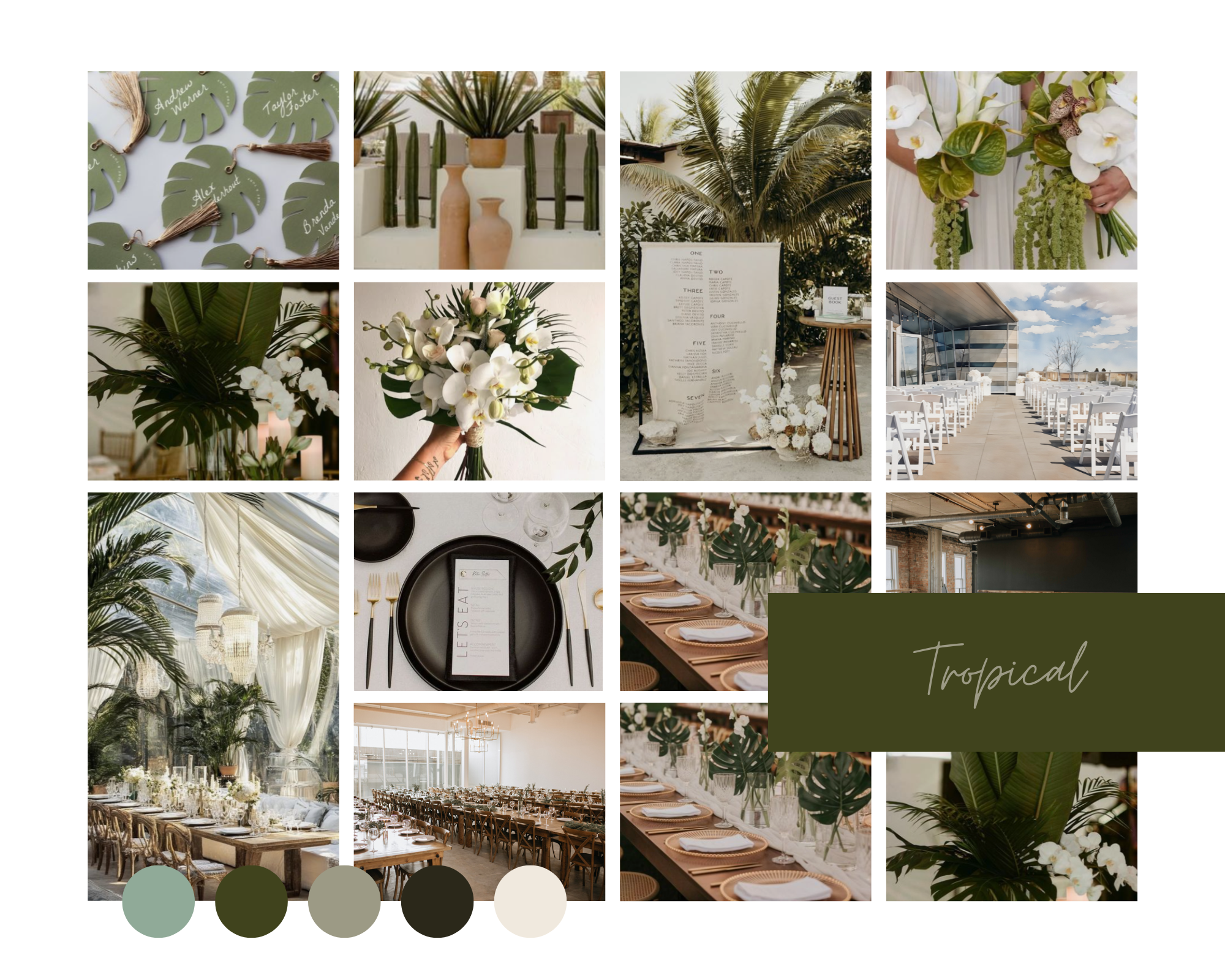 Tropical Moodboard