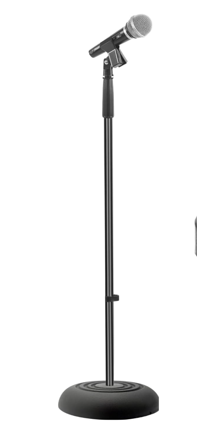 Black Mic Stand