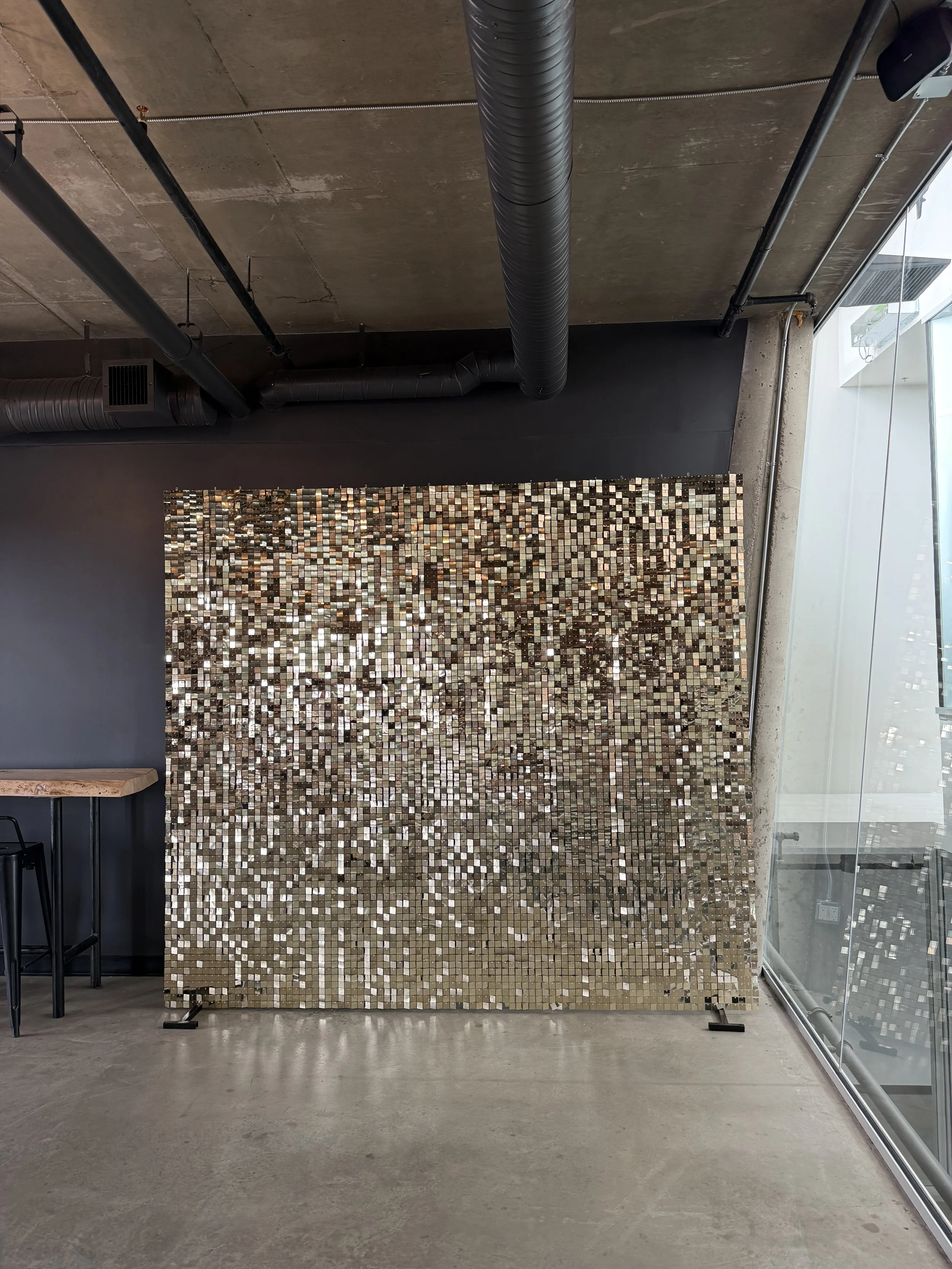 Gold Shimmer Backdrop