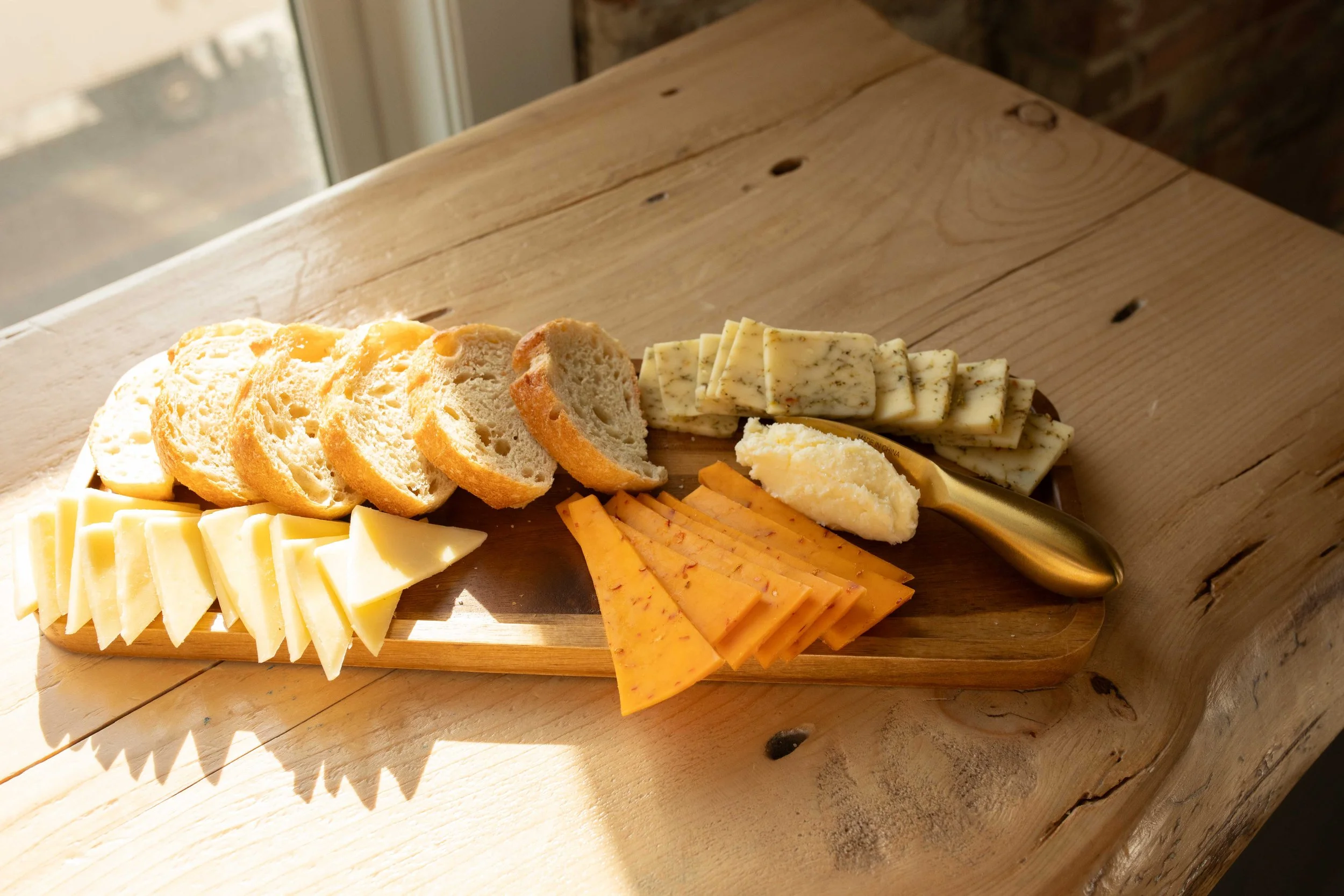 Cheese trio plate 