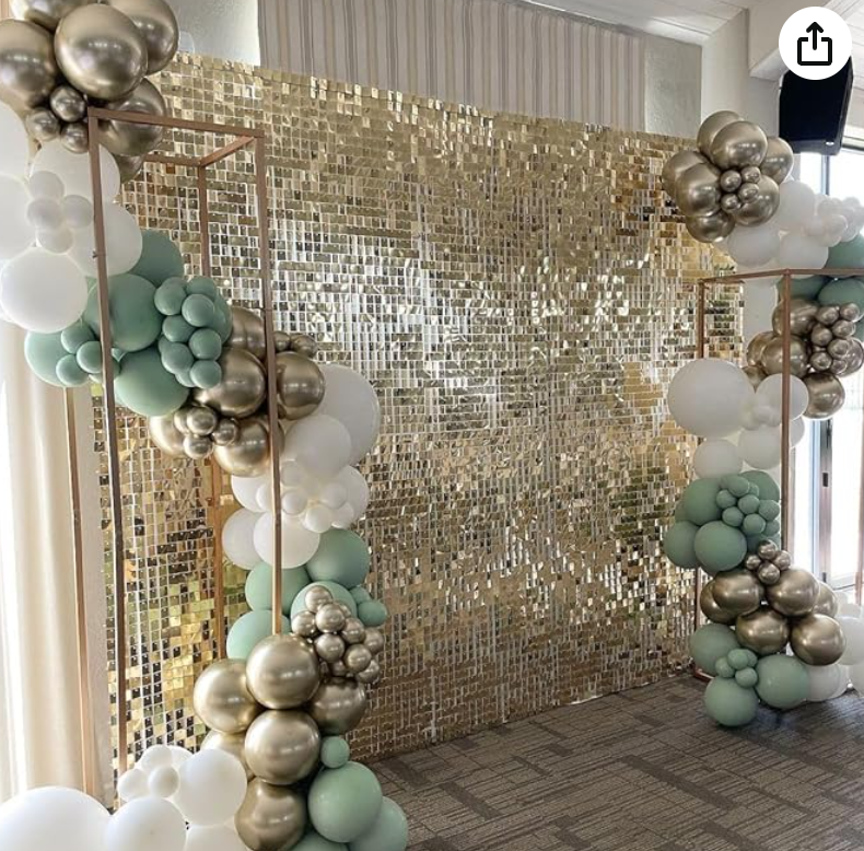 Gold Shimmer Backdrop