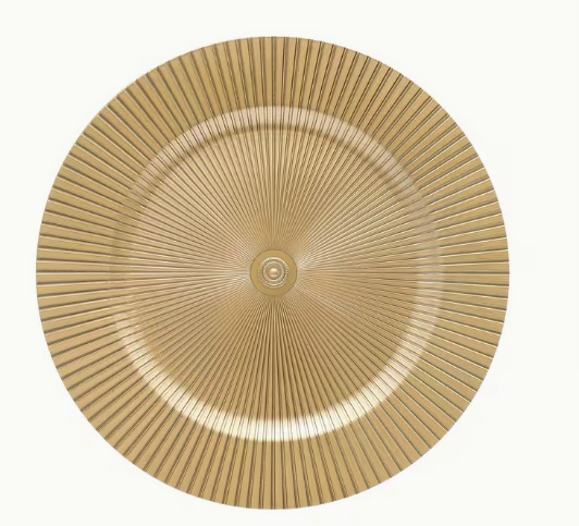 13' Gold Charger Plates