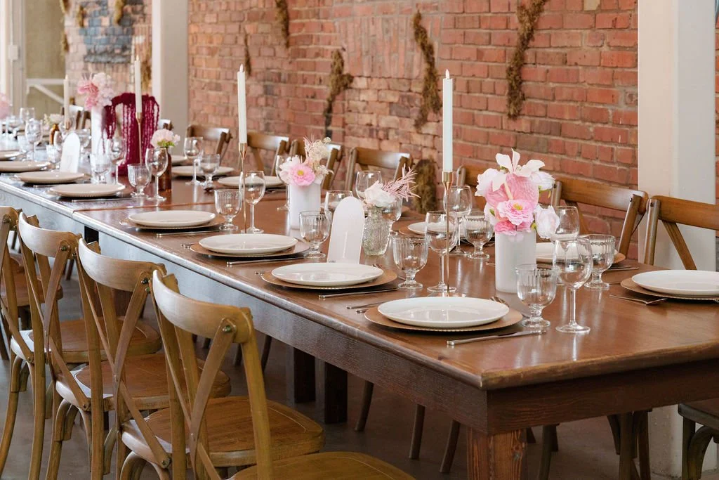 Blush and Bordeaux Decor Package