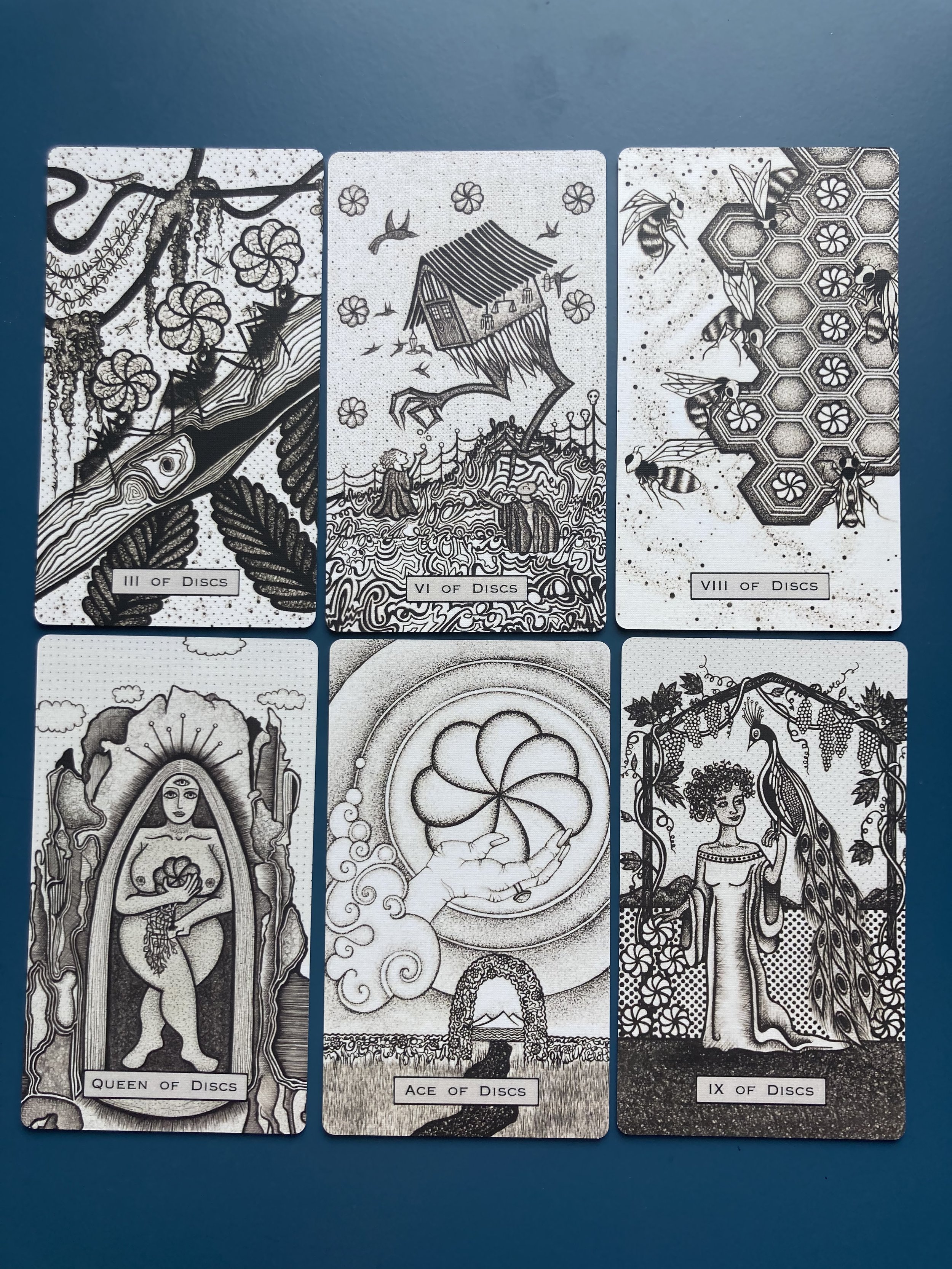 Pack of 60 Tarot Cards, Sublimation Ready