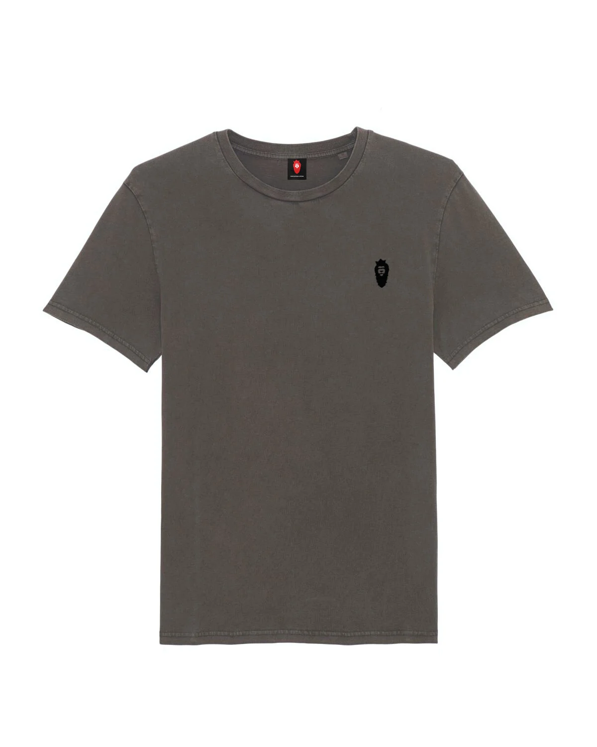 Organic Cotton Tee - Deep Chocolate - Vintage