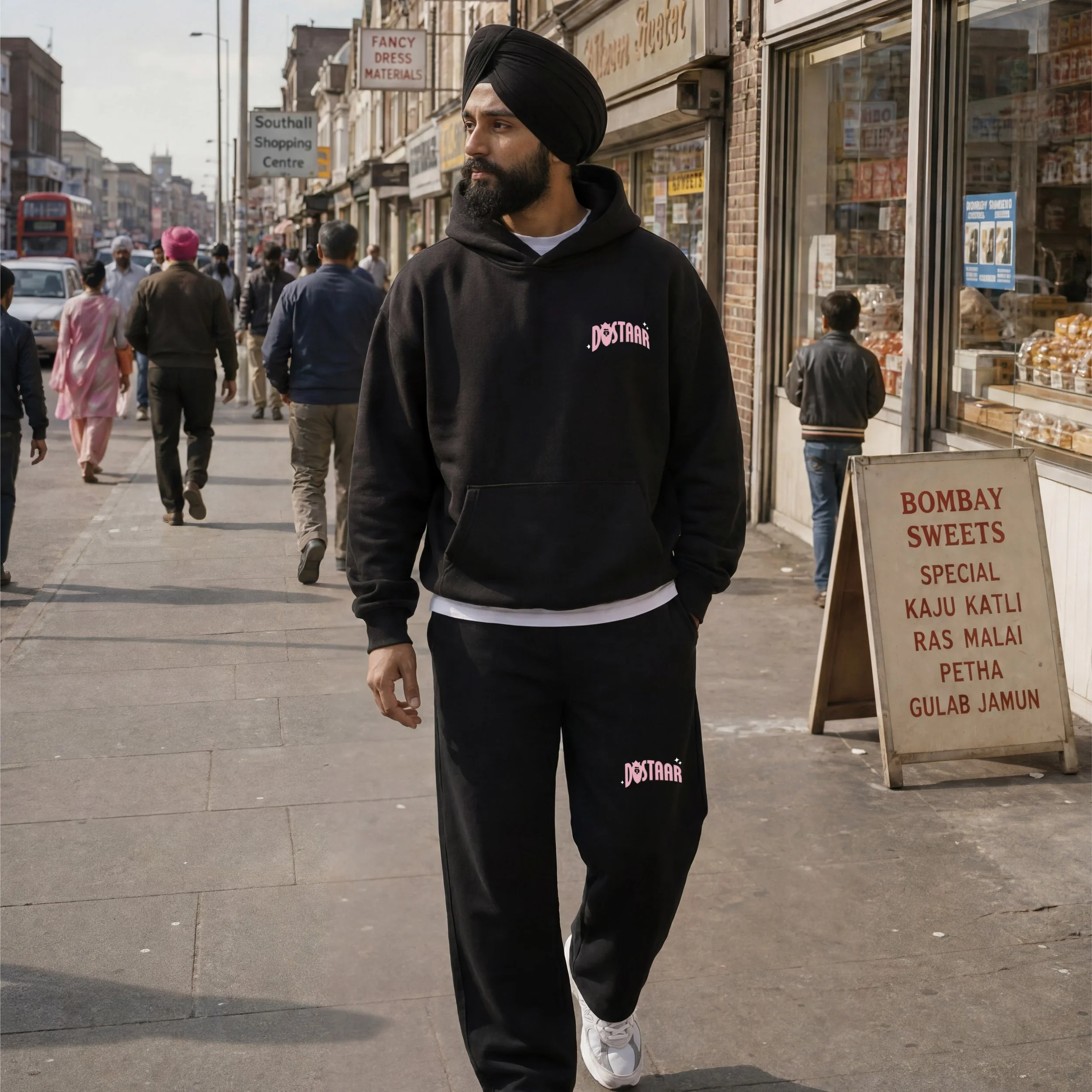 The Broadway, UB1. Then and now. 
Where did you grow up? Drop it below 👇🏽 
.
.
.
#dastaarclothing #southall #disporafashion #sikhstyle #westlondon