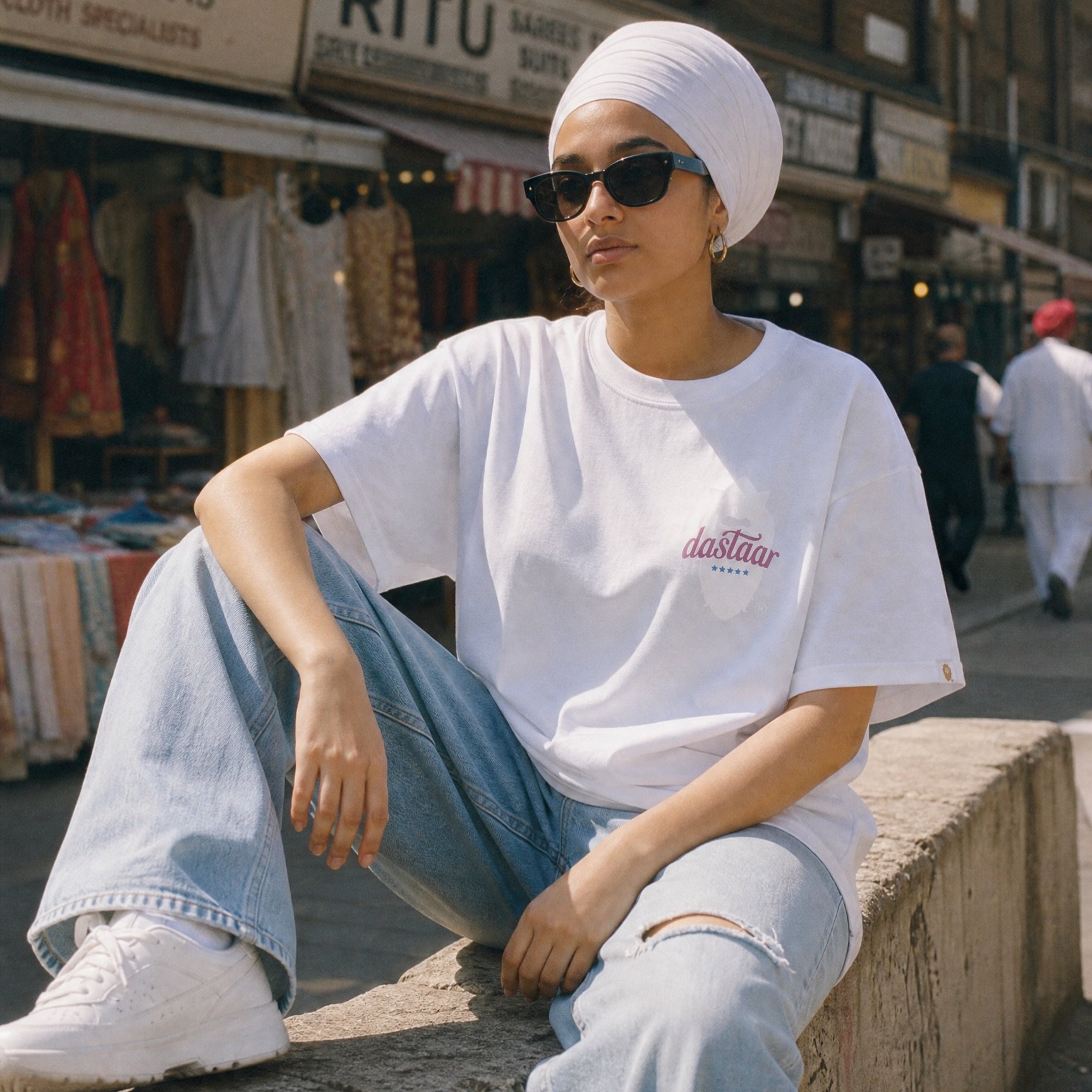 Five stars. No notes. Sunglasses on, no explanation needed - relate? Drop a 🕶️ below
.
.
.
#dastaarclothing #streetstyle #ootd #sikhstyle #londonstreetstyle