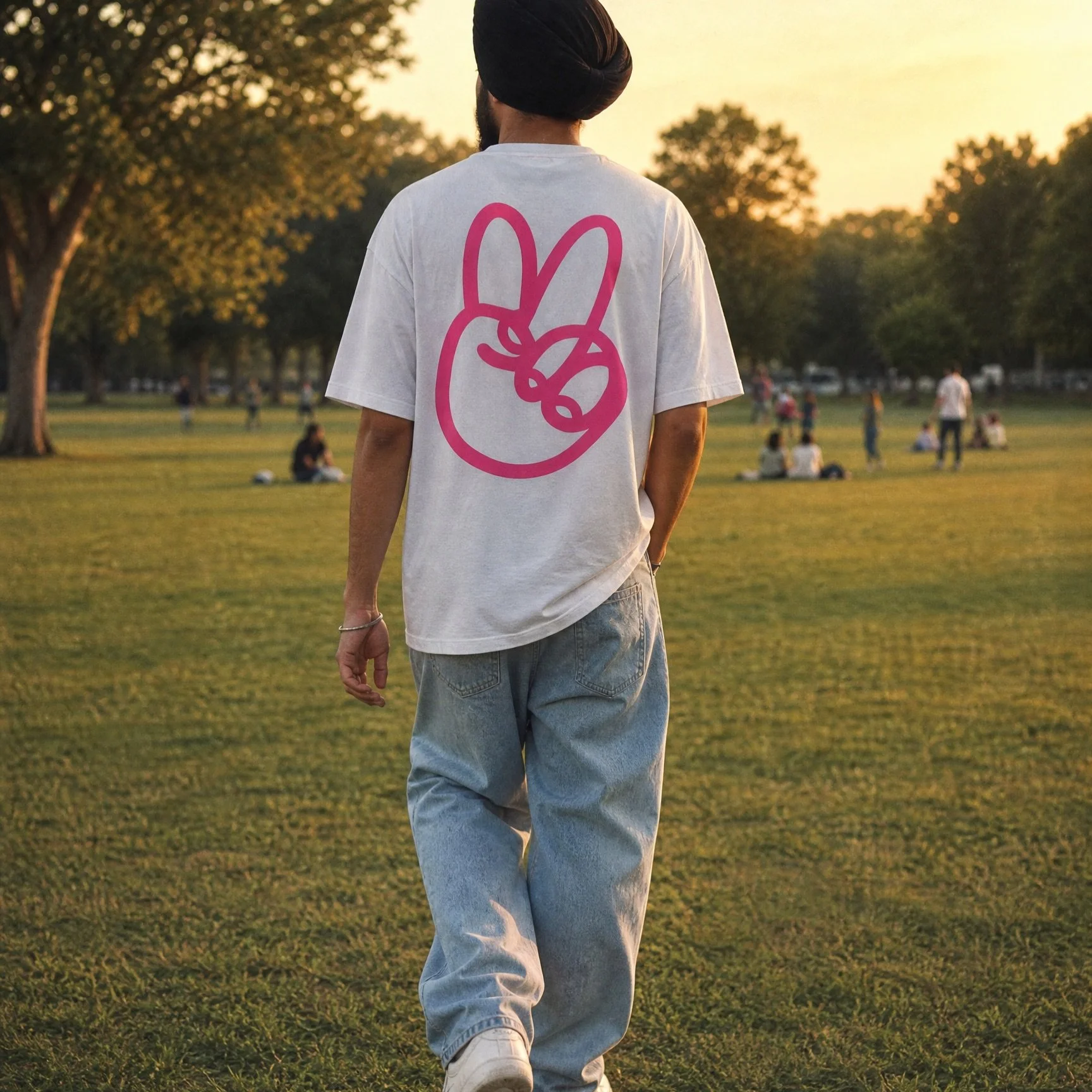Peace looks good on everyone. Peace, out.
.
.
.
#dastaarclothing #streetstyle #ootd #sikhstyle #ukstreetwear