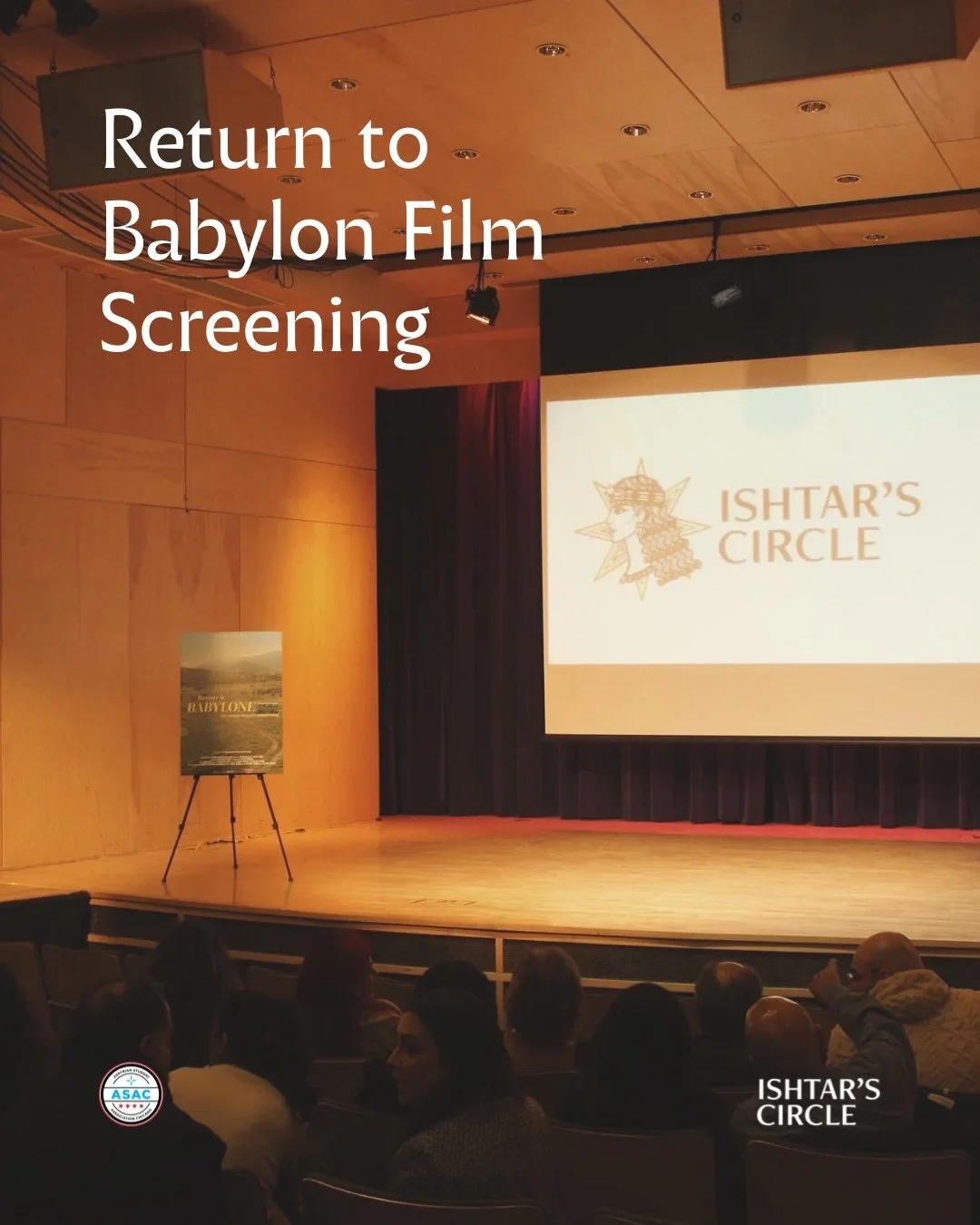 Thank you to the Return to Babylon film team &mdash; a film by Marie Dault, S&eacute;miramis Ide, and S&eacute;bastien Daycard-Heid, directed by S&eacute;bastien Daycard-Heid, and a documentary project by Agn&egrave;s Ide Banipal &mdash; to the Assyr