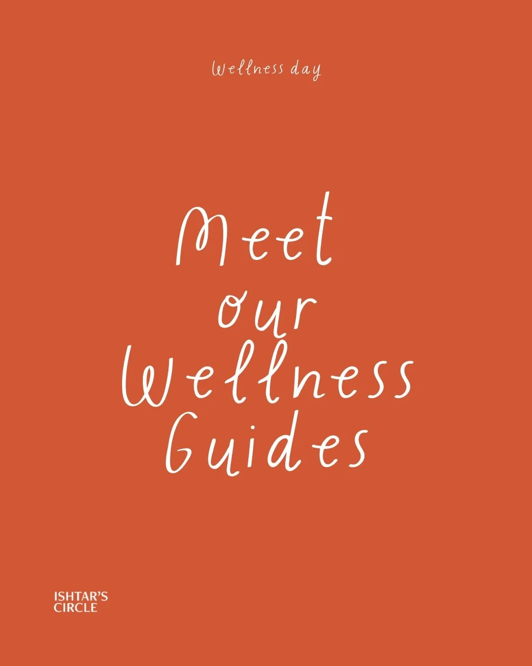 ✨ Meet Our Wellness Guides ✨

Ishtar&rsquo;s Circle Wellness Day 📅 Feb 7, 2026 | 🕘 9:00 AM&ndash;1:00 PM 📍 Asna Yoga &amp; Wellness Studio

Join Rachel, Caro, and Dalia for a restorative morning of grounding yoga, conversations, and community care