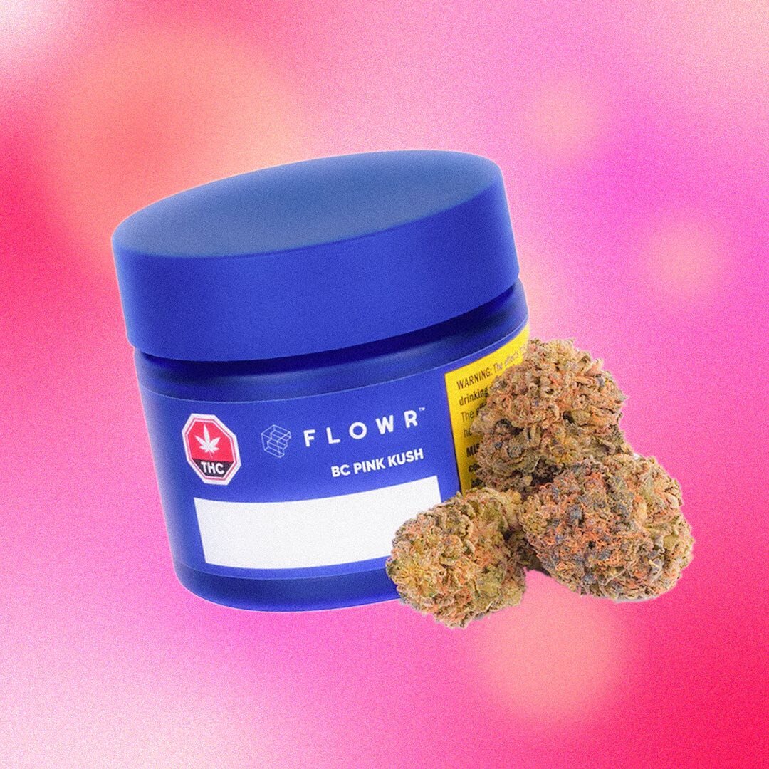 Pink Kush is an indica dominant strain that descended from the legendary OG Kush. It&rsquo;ll make you feel pink and glows and it&rsquo;s currently 20% off on our website 🐷