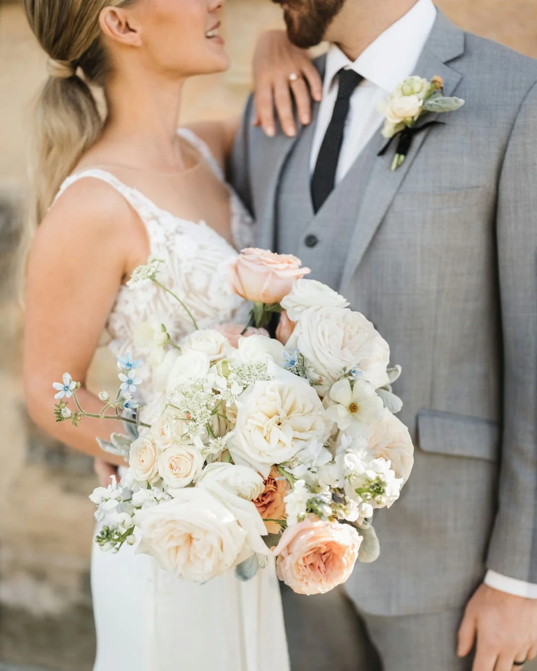 How can you make your wedding flowers more personal?​​​​​​​​⠀⠀⠀⠀⠀⠀⠀⠀⠀
​​​​​​​​⠀⠀⠀⠀⠀⠀⠀⠀⠀
Add a little memento. Grandma's brooch,  a locket with pictures of missed loved ones. These are ways we can incorporate the people most important to you on a day 