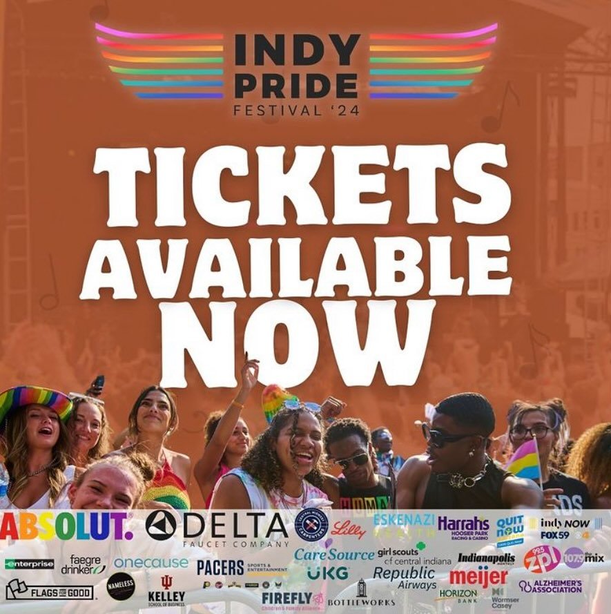 &ldquo;🏳️&zwj;🌈 Ready to celebrate love and equality? 🎉 Get your tickets now for Indy Pride and join the party! 🌈 Don&rsquo;t miss out on this epic celebration of diversity and inclusion. Head over to @indypride and click the link in their bio to