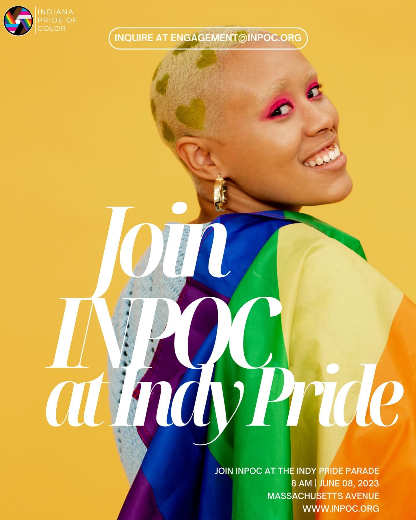 🌈 Join us in celebrating diversity and inclusion at the Indy Pride Parade on June 8th! 🌈

Please wear a purple shirt to show your support. INPOC swag will be provided for all our amazing volunteers. 

🔗 link in bio to sign up! 

Let&rsquo;s make t