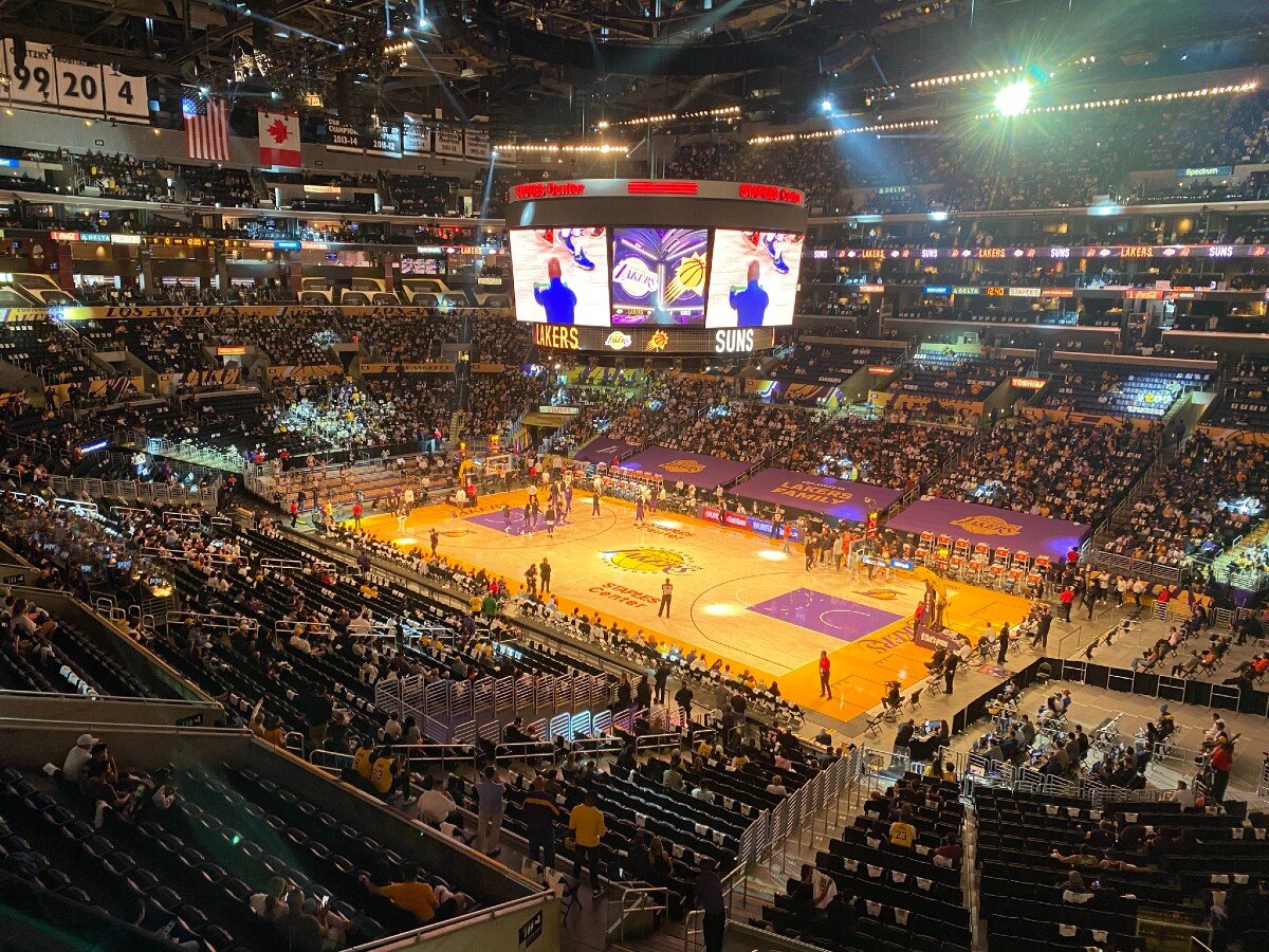 LA Lakers vs. Phoenix Suns@Staples Center－NBAバスケットボールの