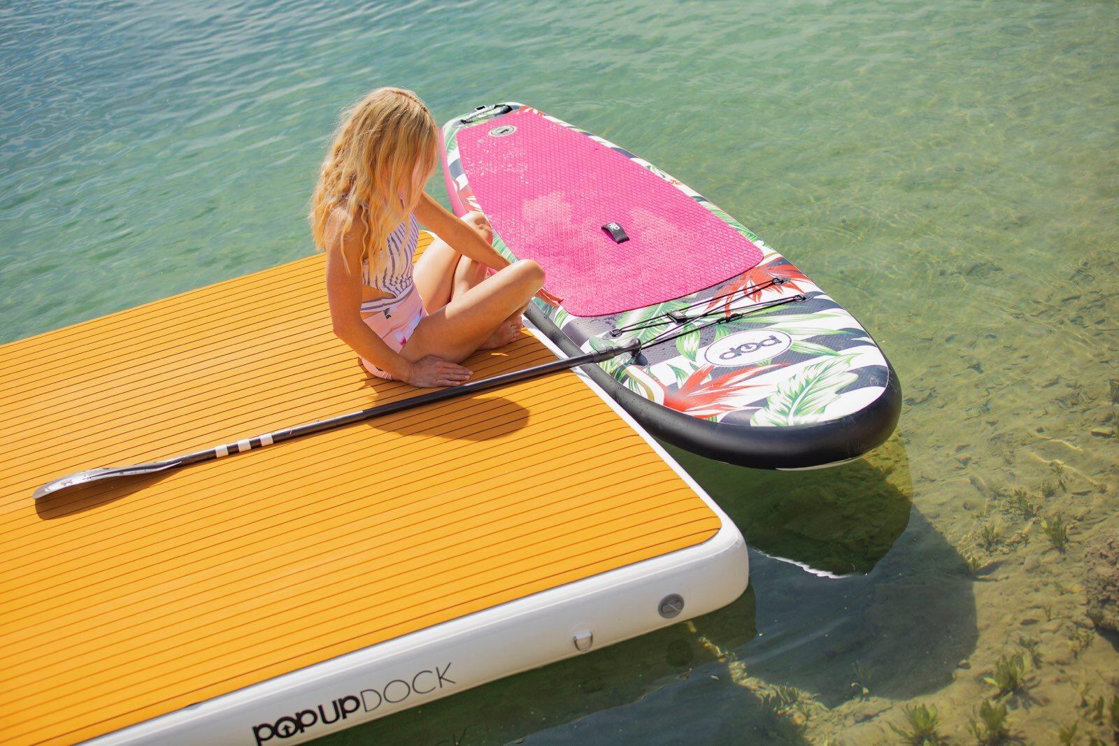 Inflatable Pop Up Dock — HALF-LIFE Inflatable Pop Up Dock — HALF-LIFE