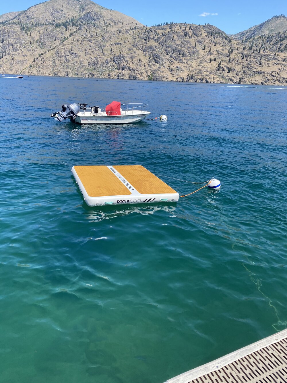 Inflatable Pop Up Dock — HALF-LIFE Inflatable Pop Up Dock — HALF-LIFE