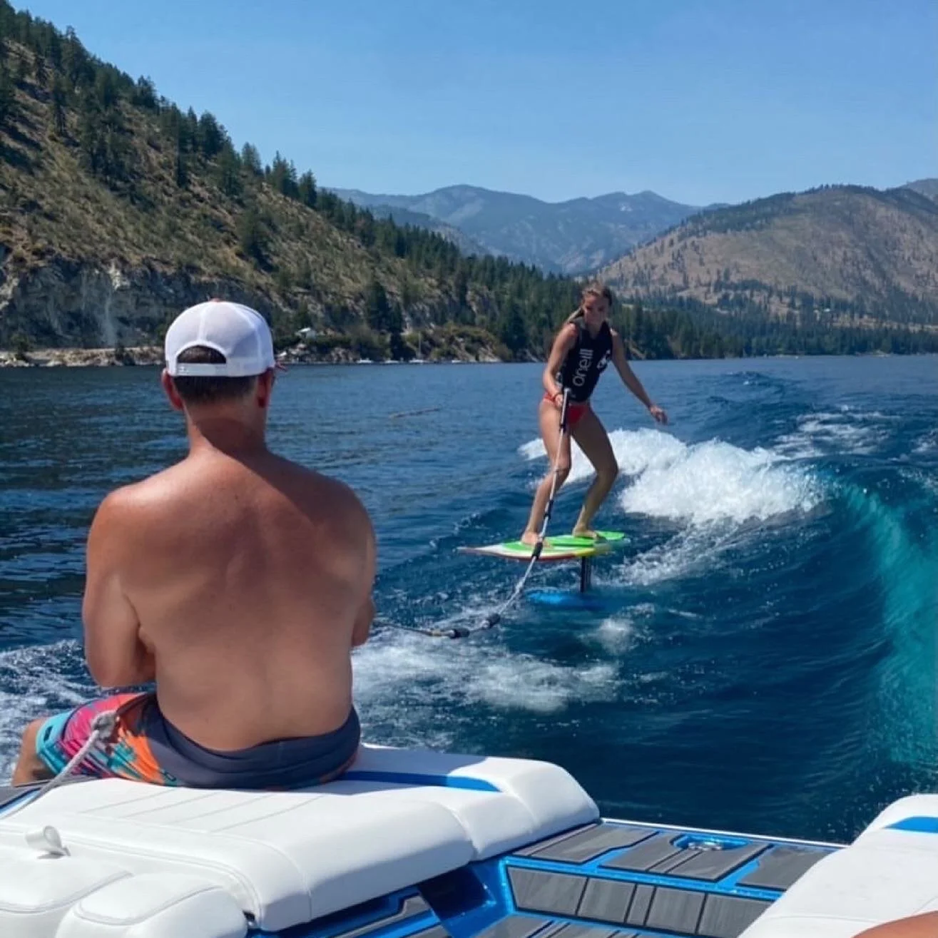 Private WakeFoil Lessons on Your Water