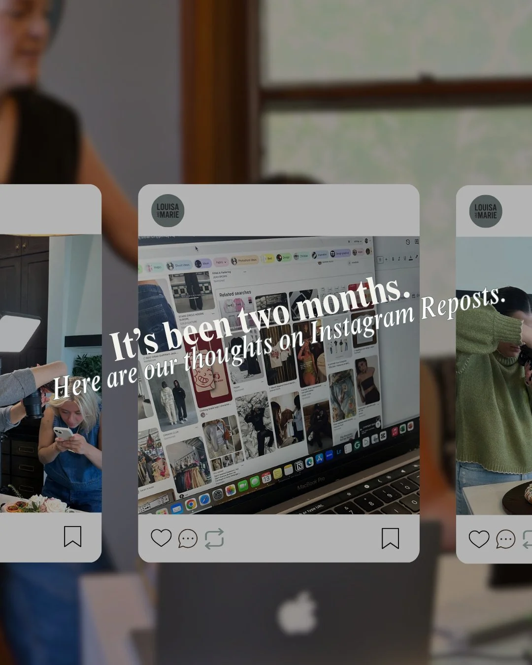 October’s Verdict: We love them. 
There is strategy within it: For brands and creators, it is simply another great way to engage! Why not utilize another layer of visibility?
A repost has the potential to take your content to a new feed, a